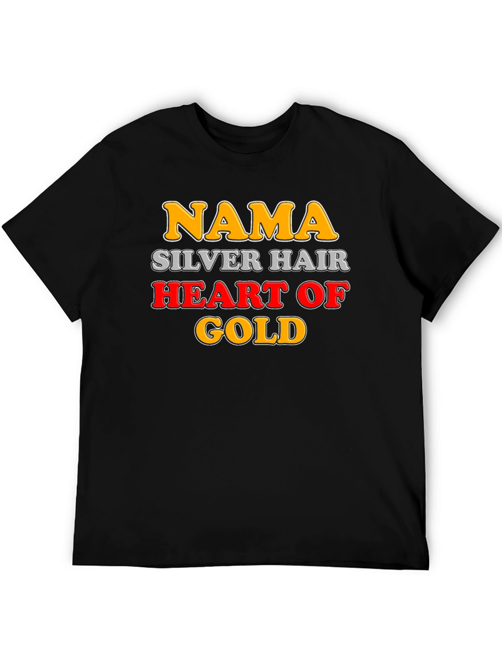 Nama Silver Hair Heart of Gold Novelty T-Shirt