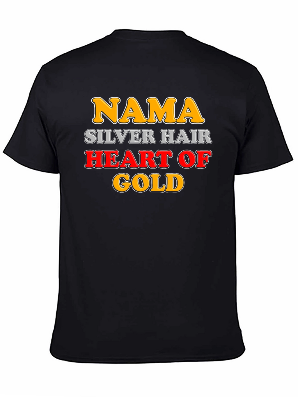 Nama Silver Hair Heart of Gold Novelty T-Shirt