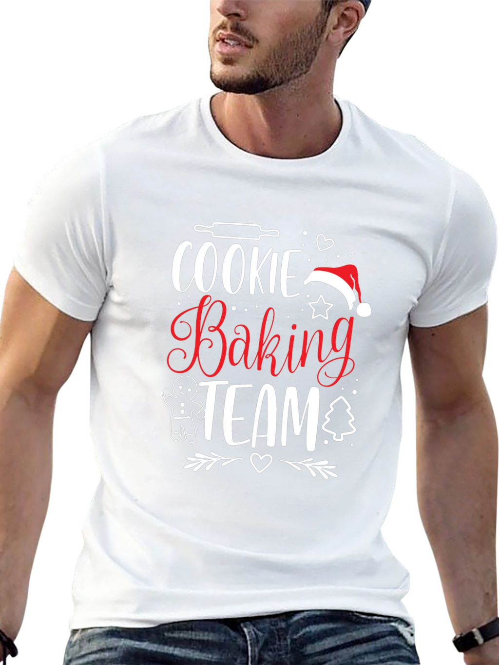 Cookie Baking Team Christmas T-Shirt