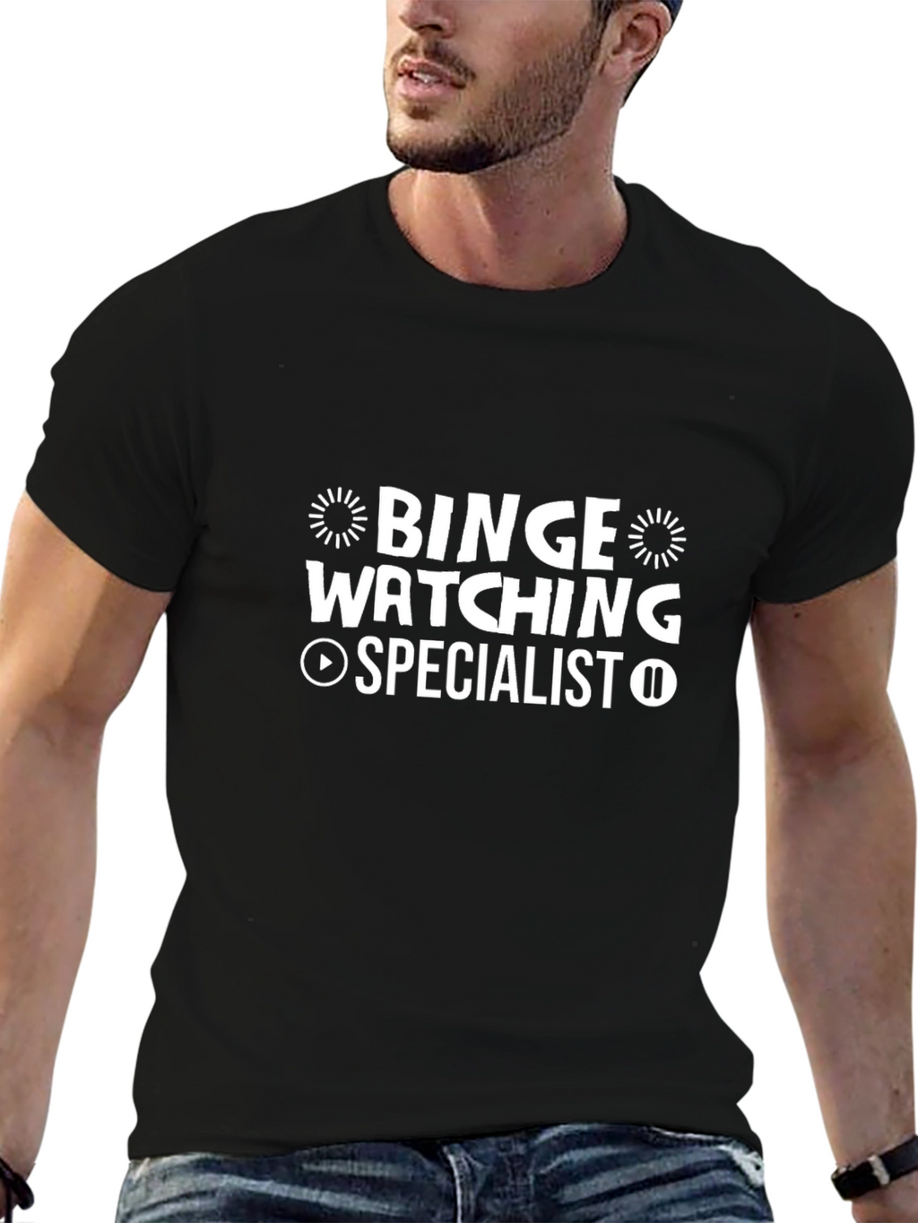 Binge Watching Specialist Graphic Tee