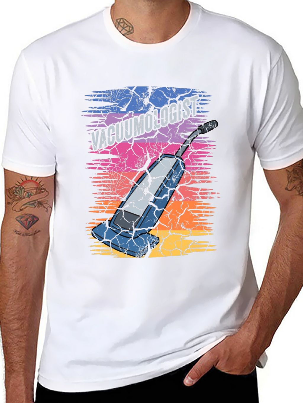 Vacuumologist Graphic Tee - Novelty T-Shirt