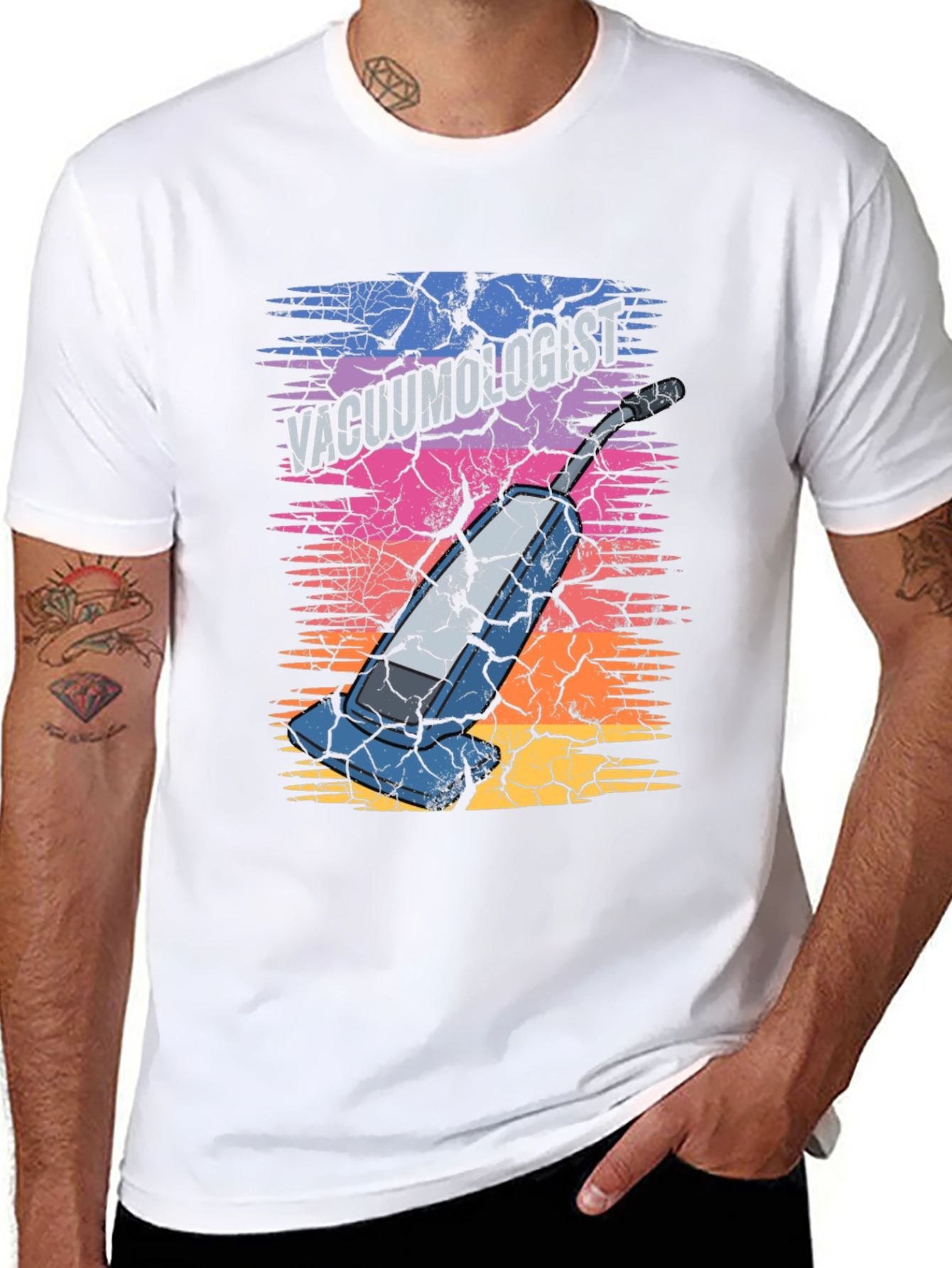 Vacuumologist Graphic Tee - Novelty T-Shirt
