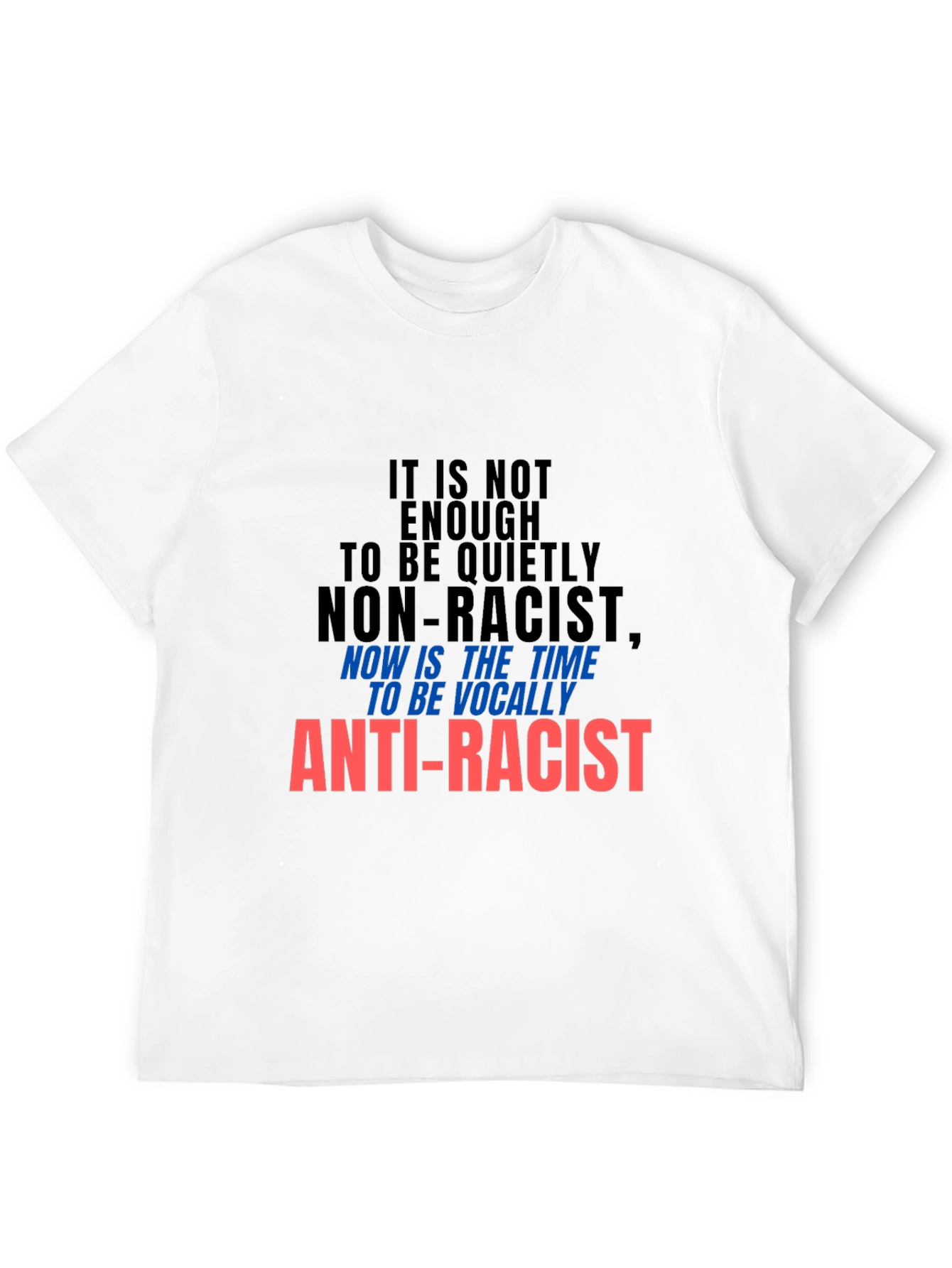 Anti-Racist Statement Graphic Tee