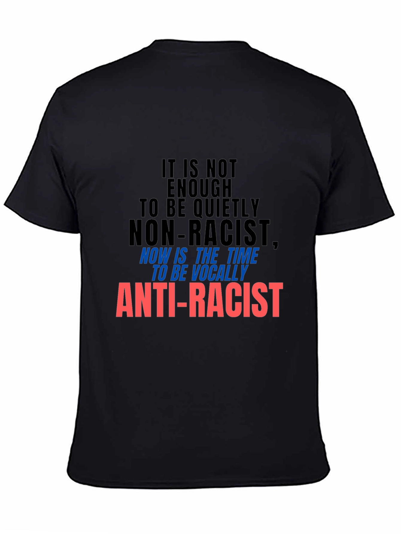 Anti-Racist Statement Graphic Tee