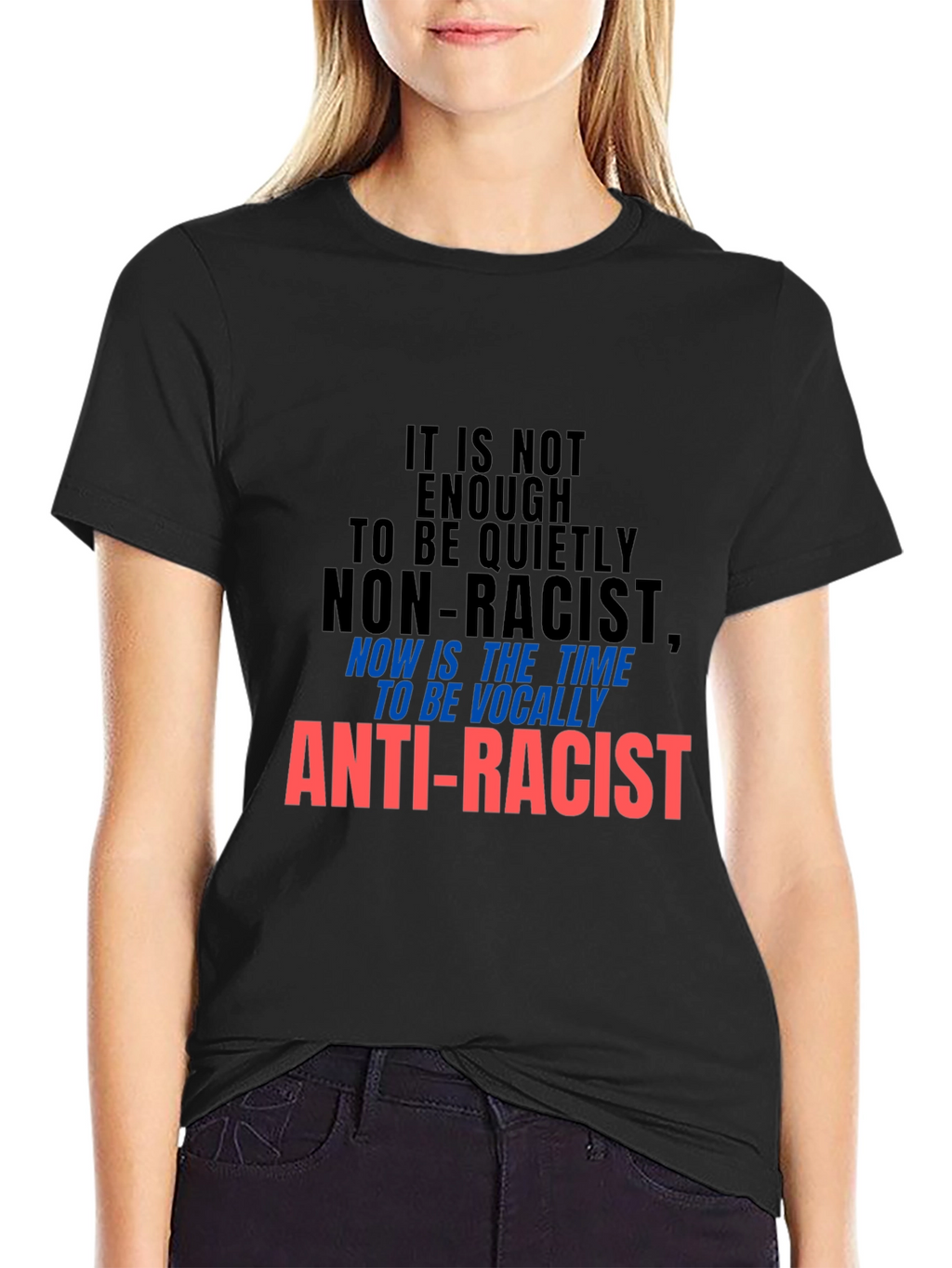 Anti-Racist Statement Graphic Tee