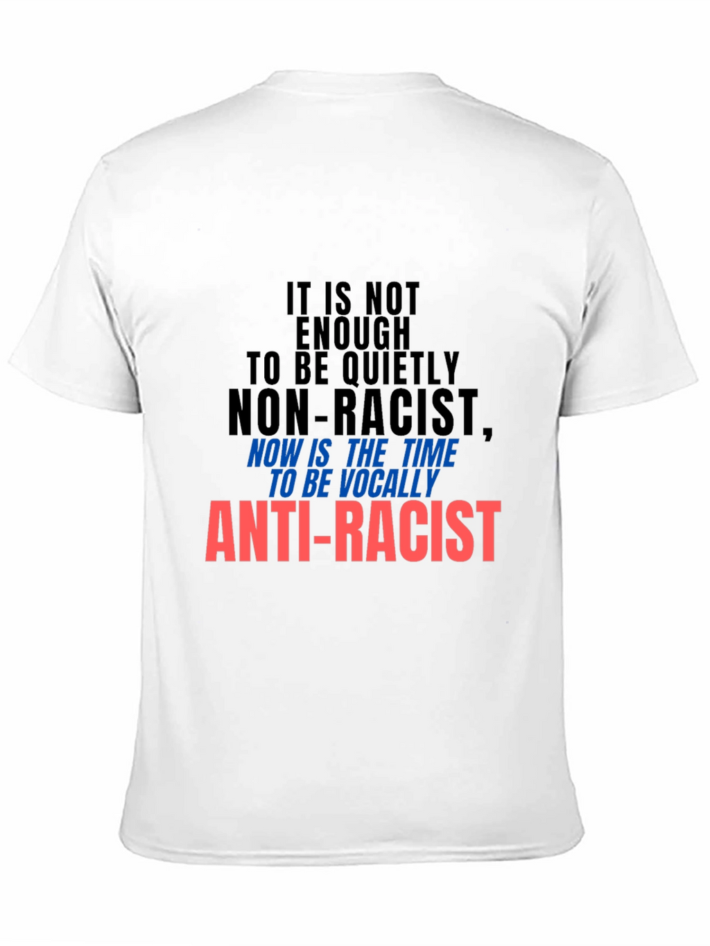 Anti-Racist Statement Graphic Tee