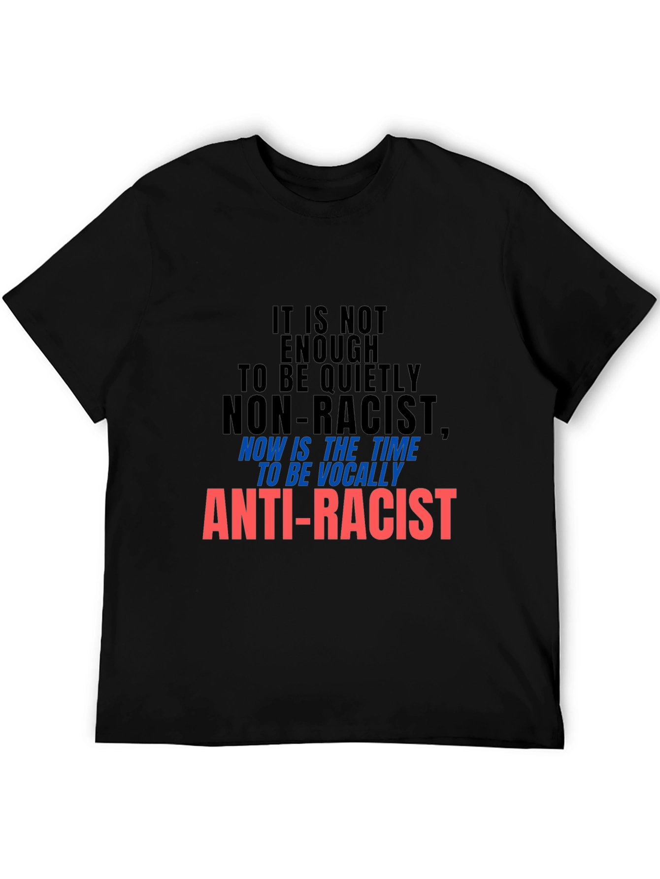 Anti-Racist Statement Graphic Tee