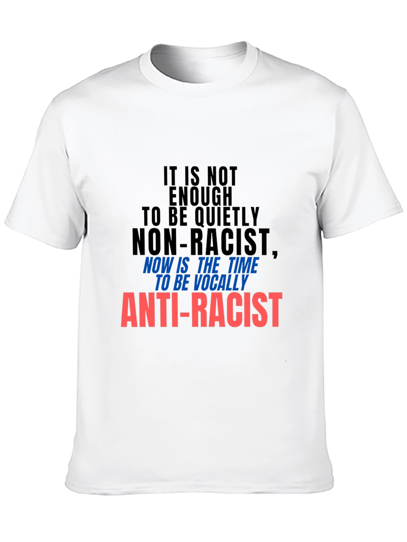 Anti-Racist Statement Graphic Tee
