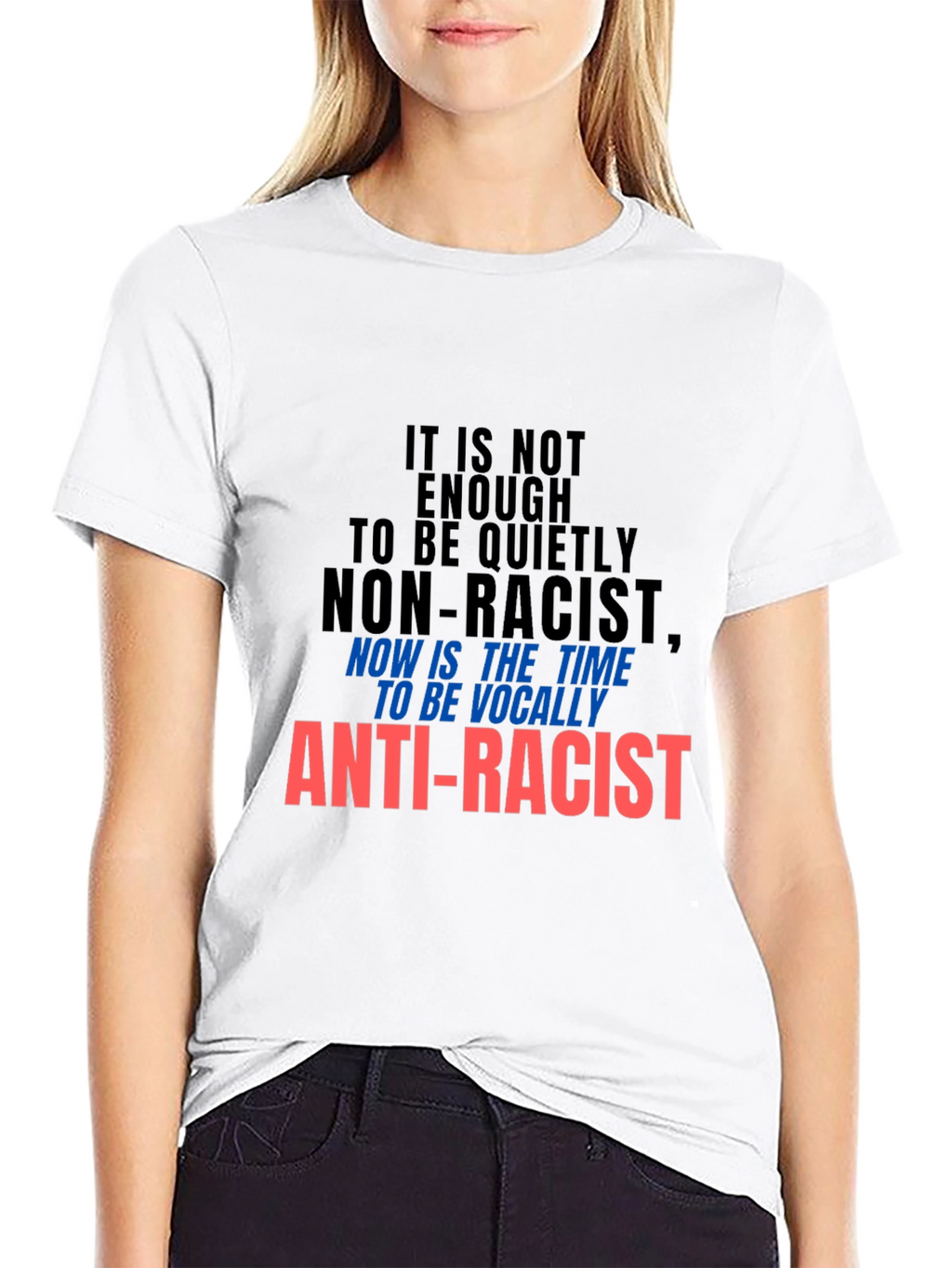 Anti-Racist Statement Graphic Tee