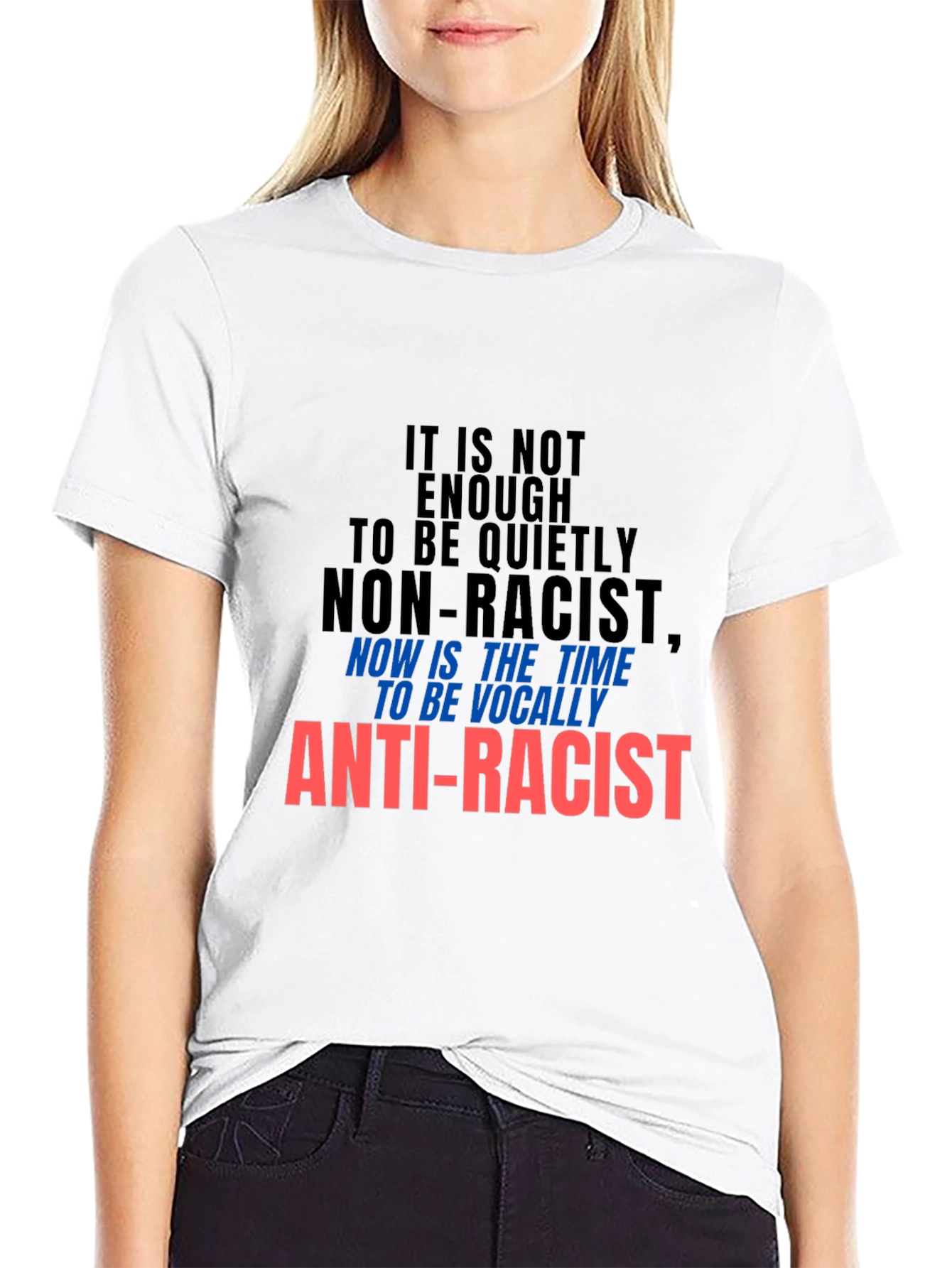 Anti-Racist Statement Graphic Tee