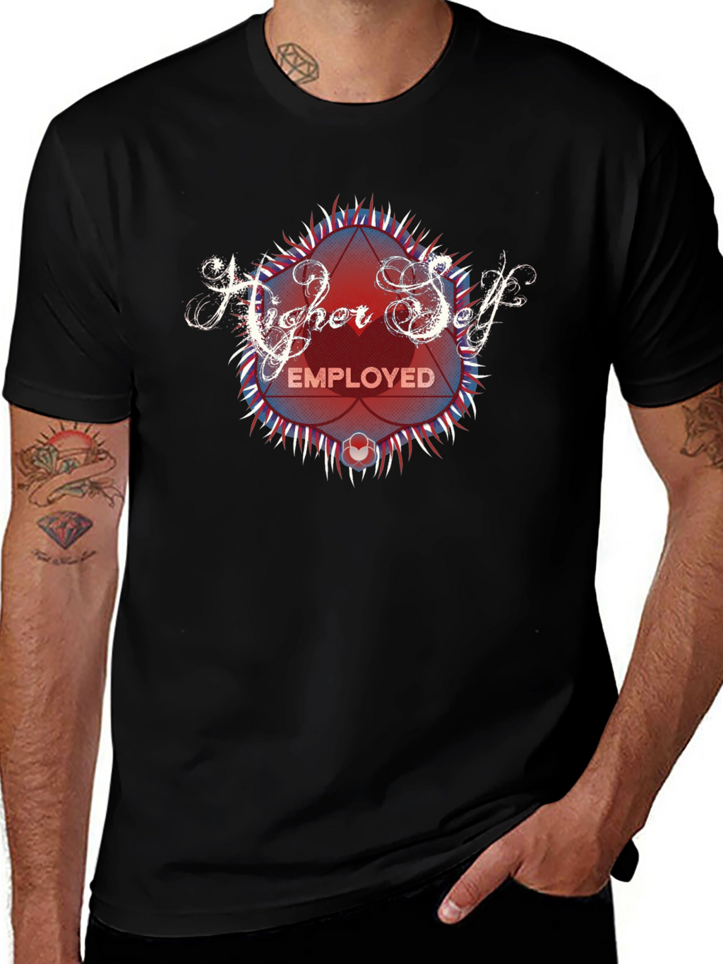 Higher Self Employed Graphic T-Shirt