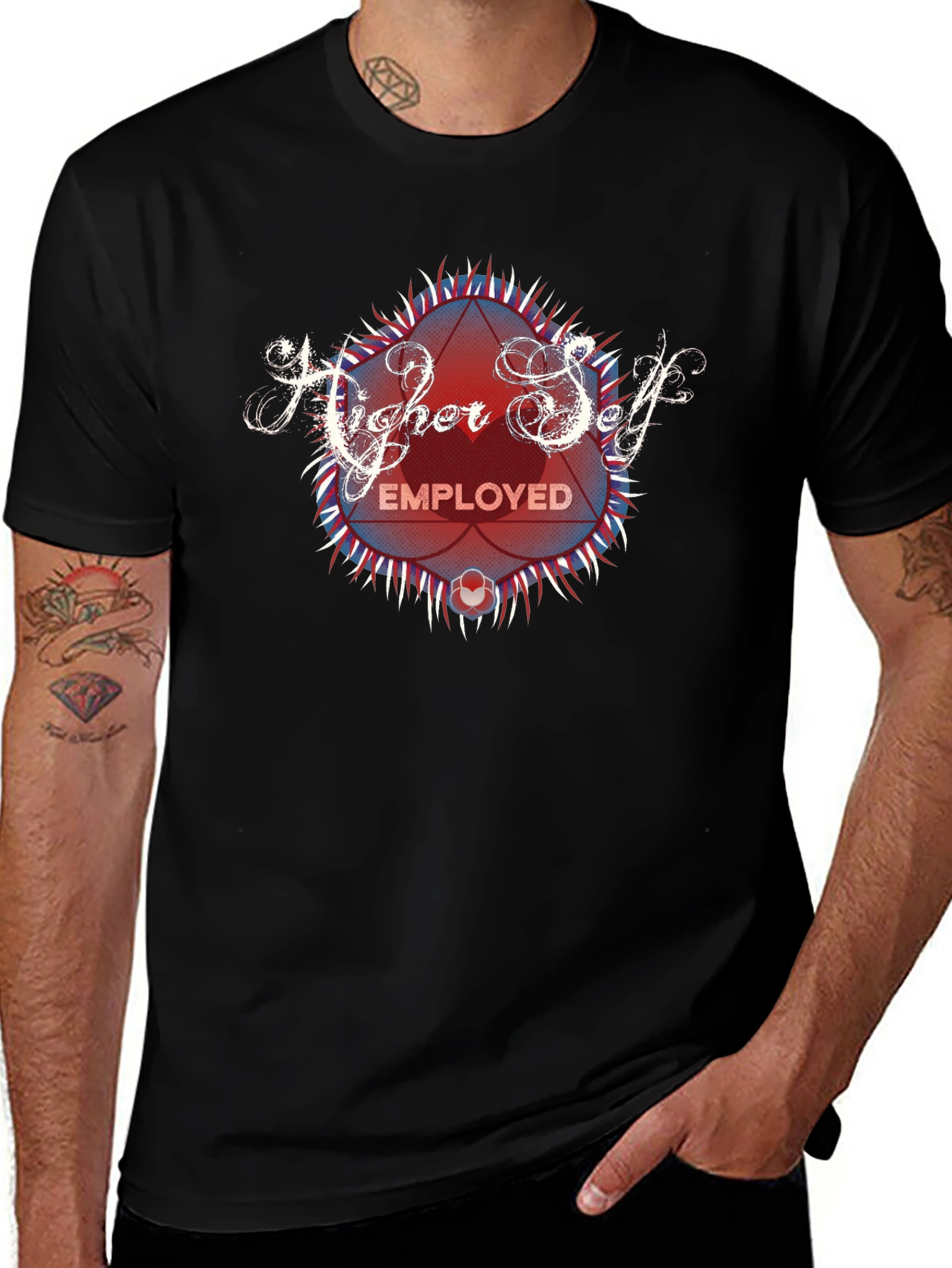 Higher Self Employed Graphic T-Shirt