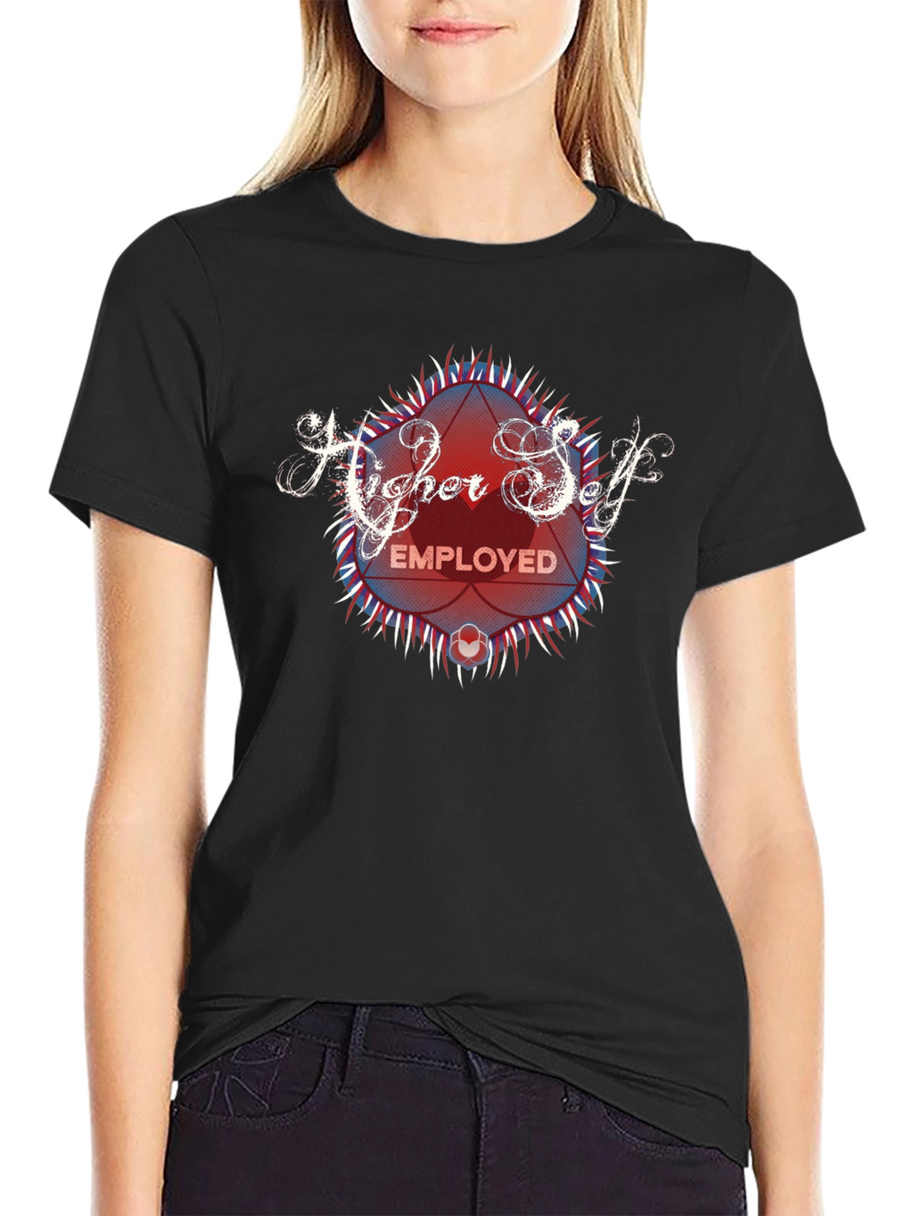 Higher Self Employed Graphic T-Shirt