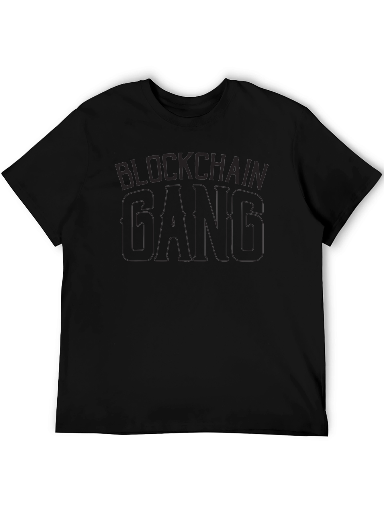 Blockchain Gang Black T-Shirt