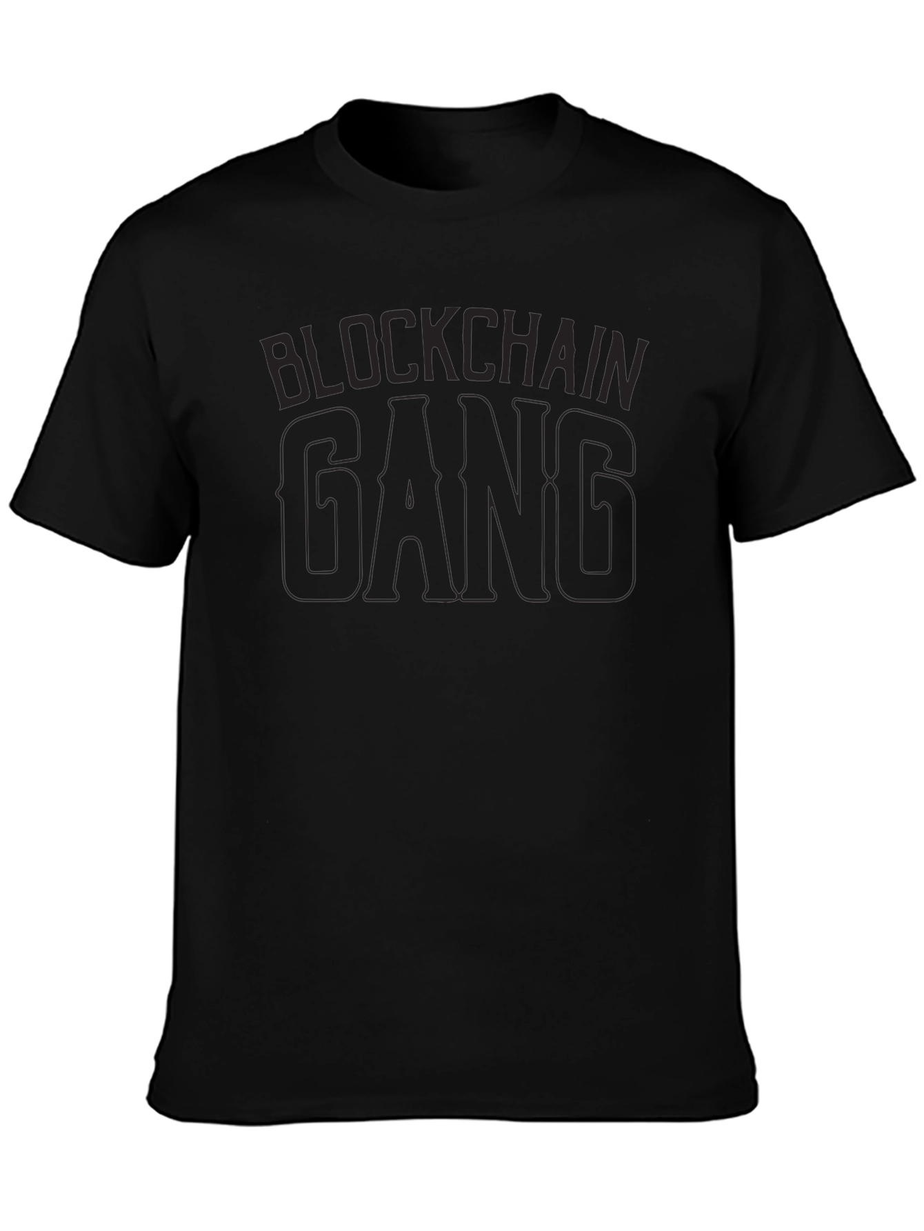 Blockchain Gang Black T-Shirt