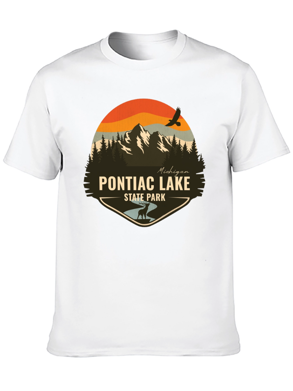 Pontiac Lake State Park Michigan T-Shirt
