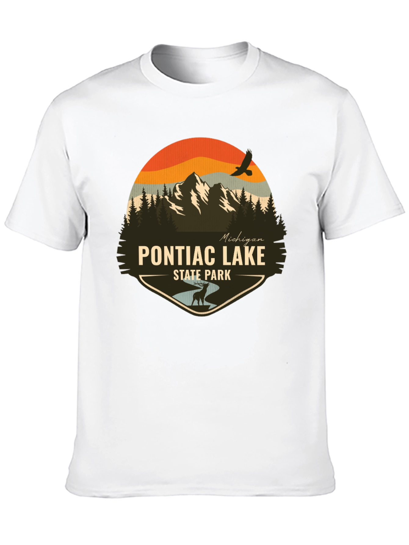 Pontiac Lake State Park Michigan T-Shirt