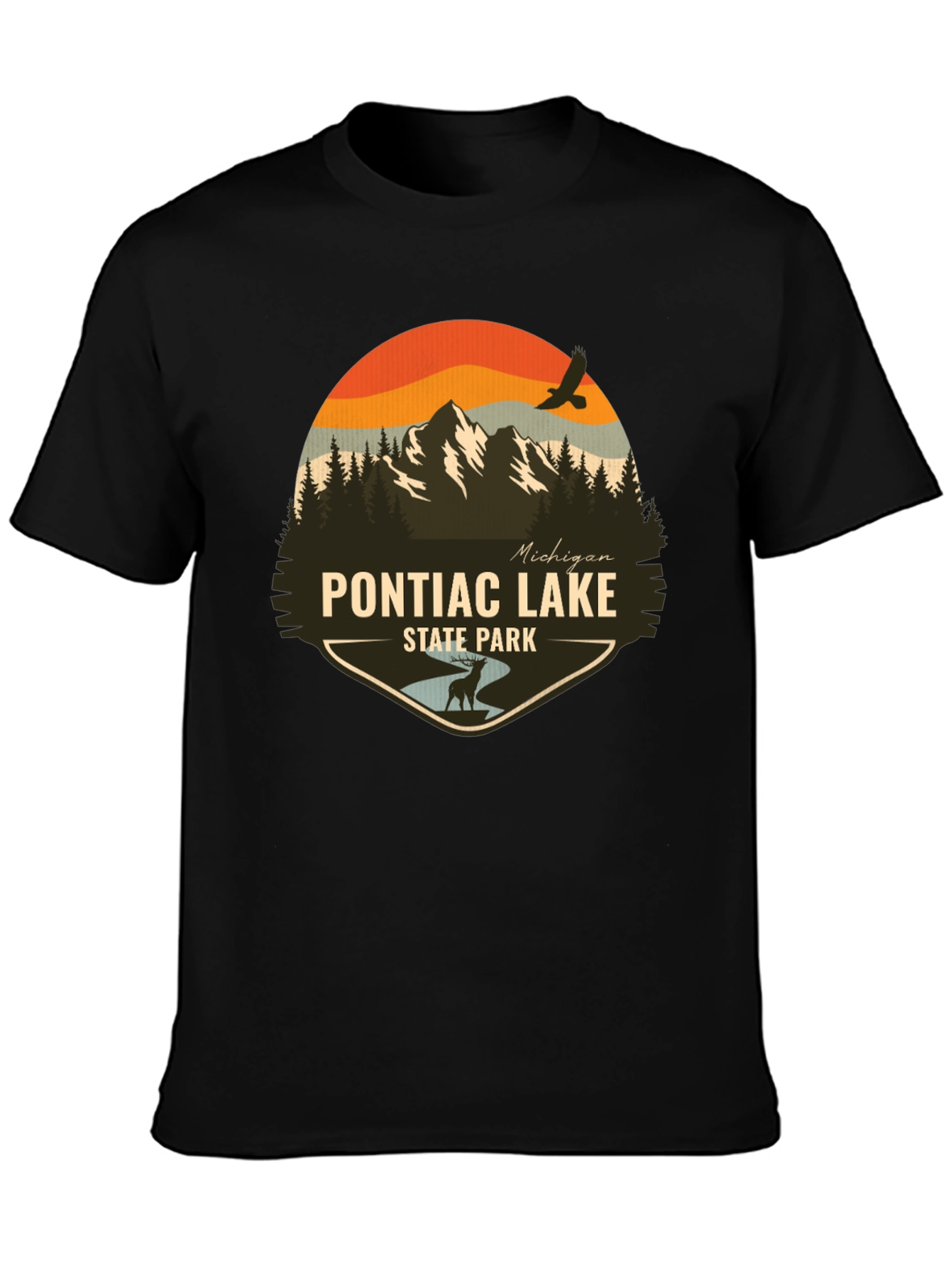 Pontiac Lake State Park Michigan T-Shirt