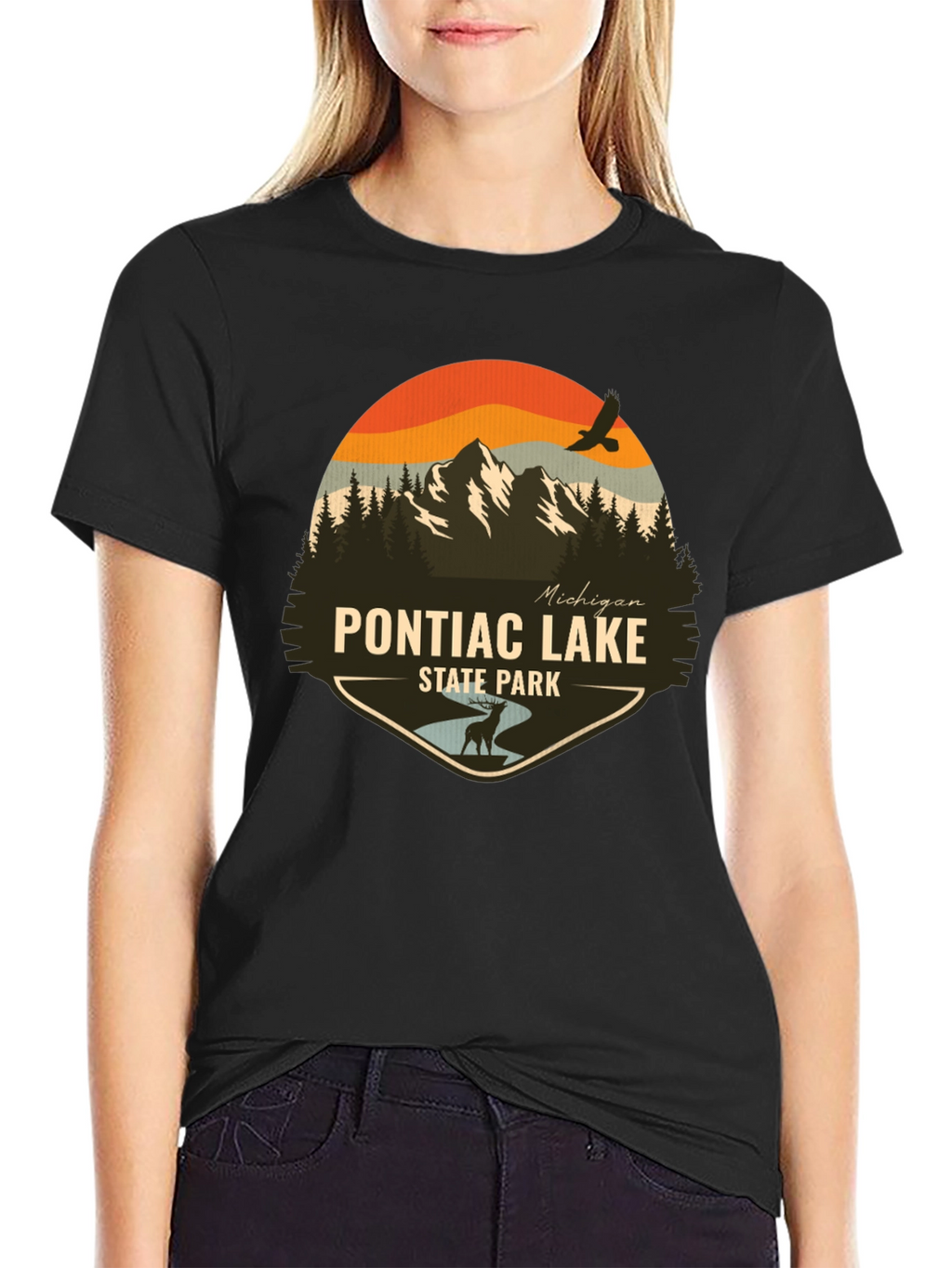 Pontiac Lake State Park Michigan T-Shirt