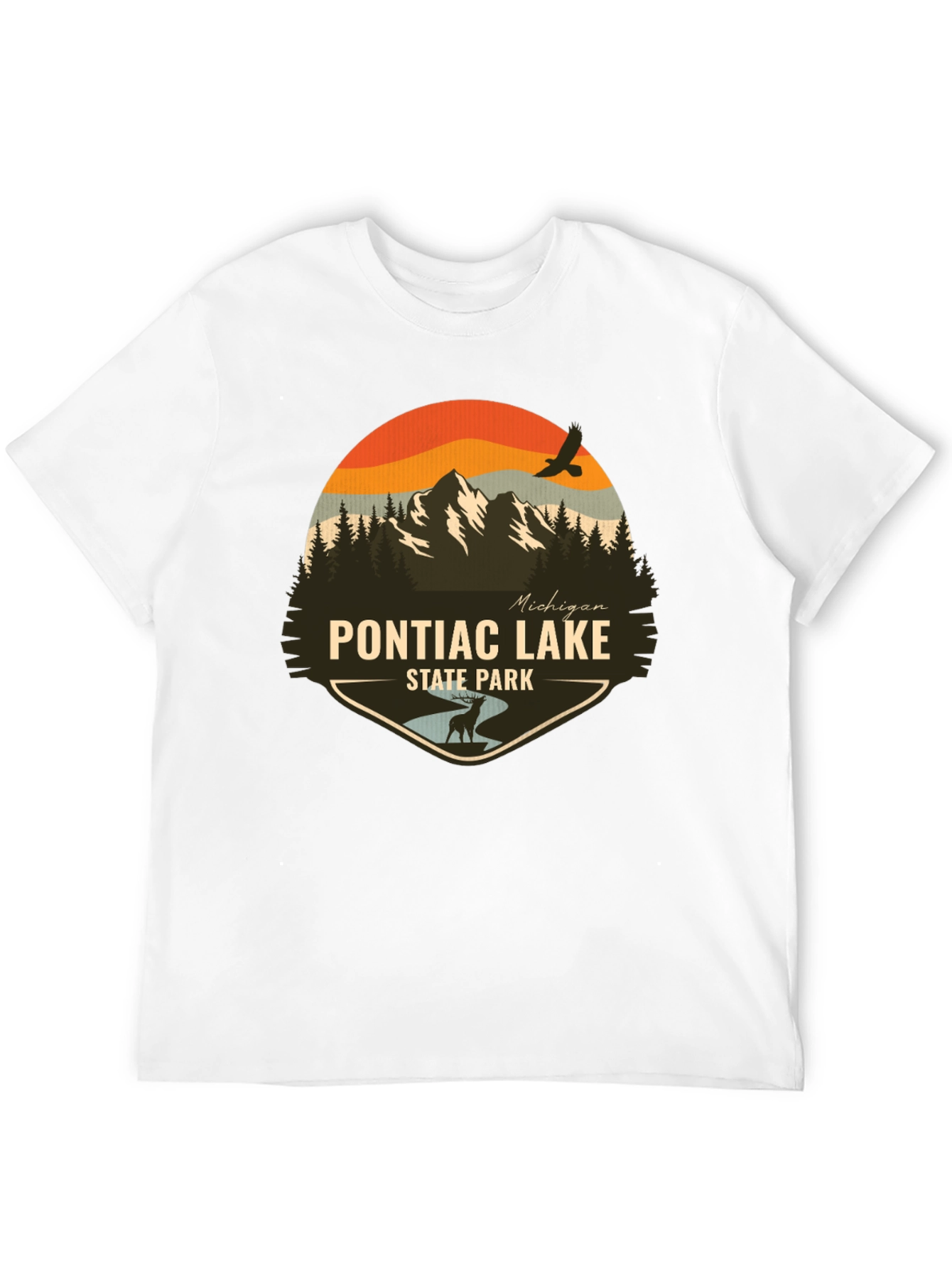 Pontiac Lake State Park Michigan T-Shirt