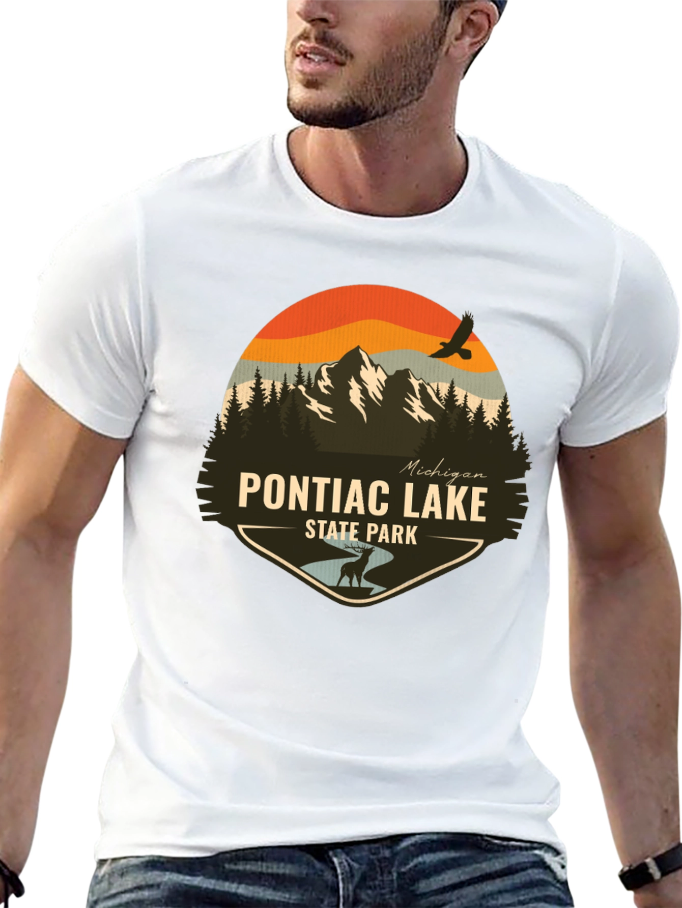 Pontiac Lake State Park Michigan T-Shirt