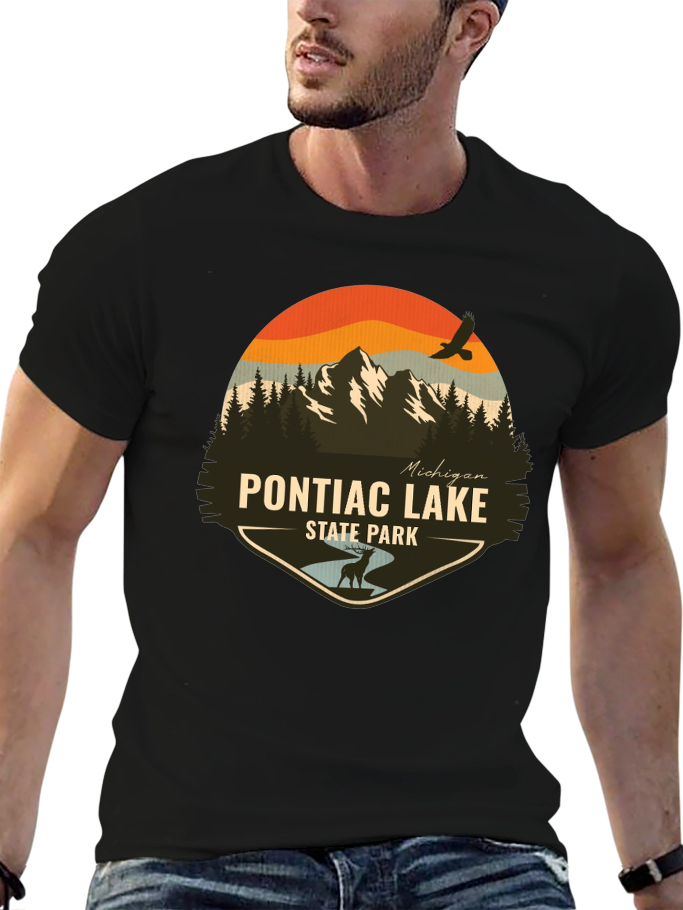 Pontiac Lake State Park Michigan T-Shirt