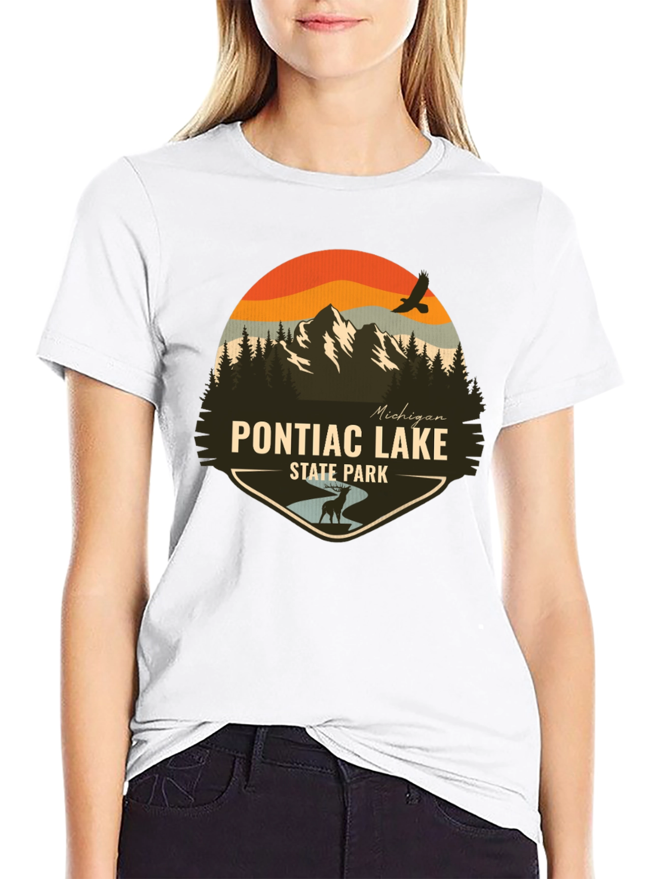 Pontiac Lake State Park Michigan T-Shirt