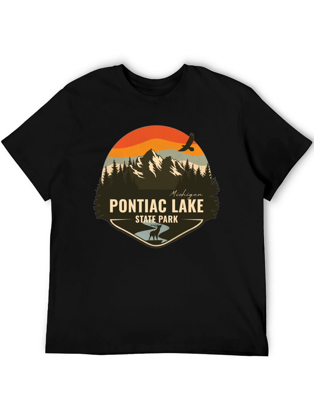Pontiac Lake State Park Michigan T-Shirt