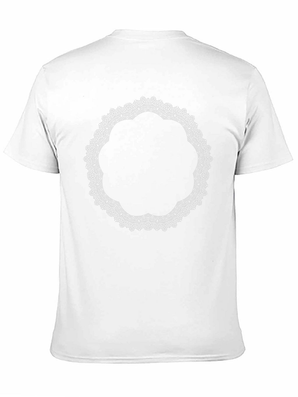 Black Mandala Graphic T-Shirt - Casual Style