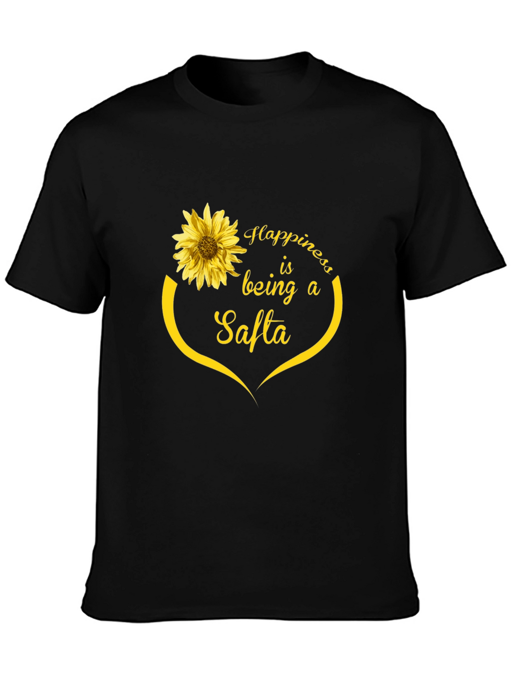 Sunflower Happiness Safta T-Shirt