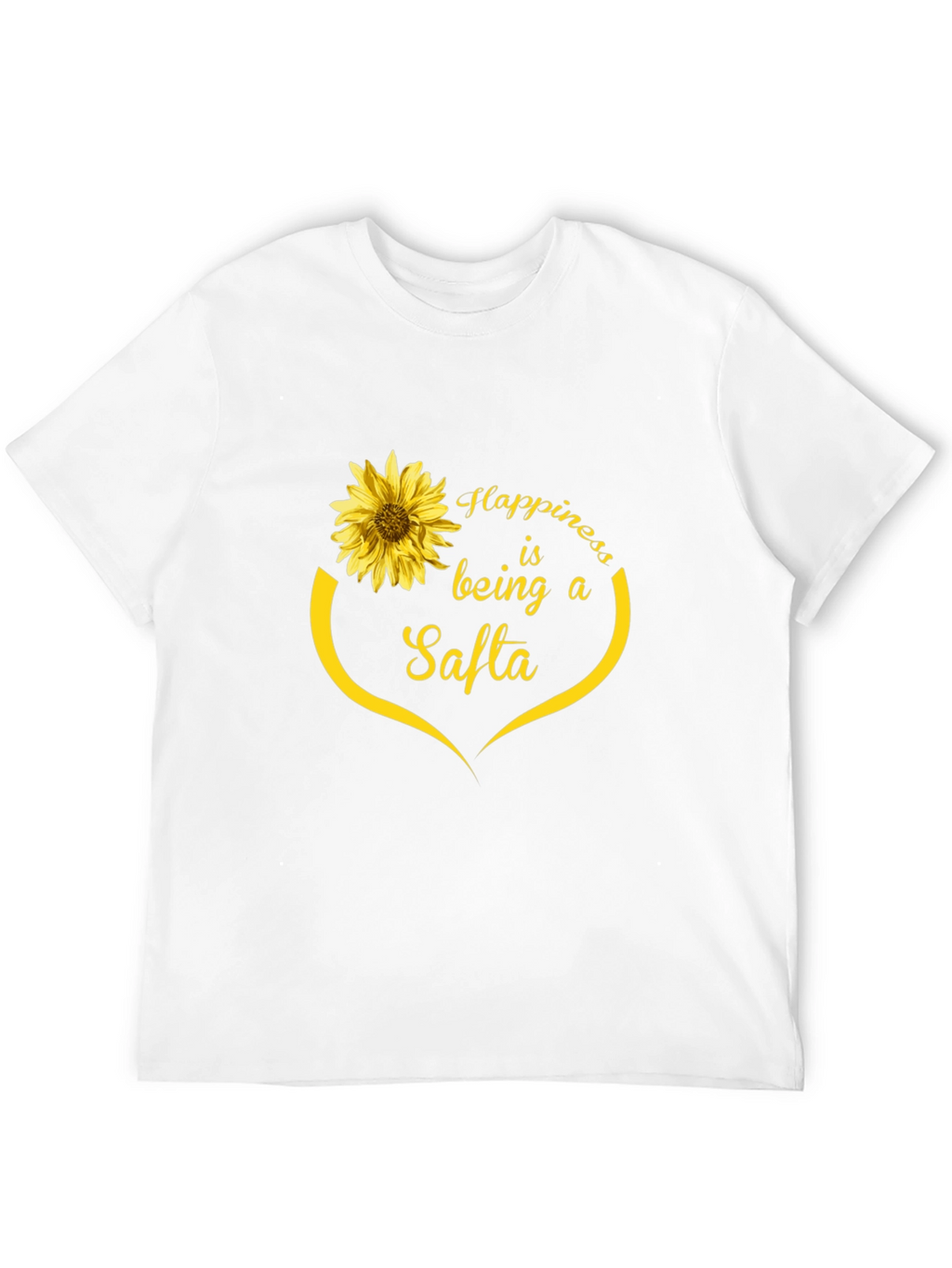Sunflower Happiness Safta T-Shirt