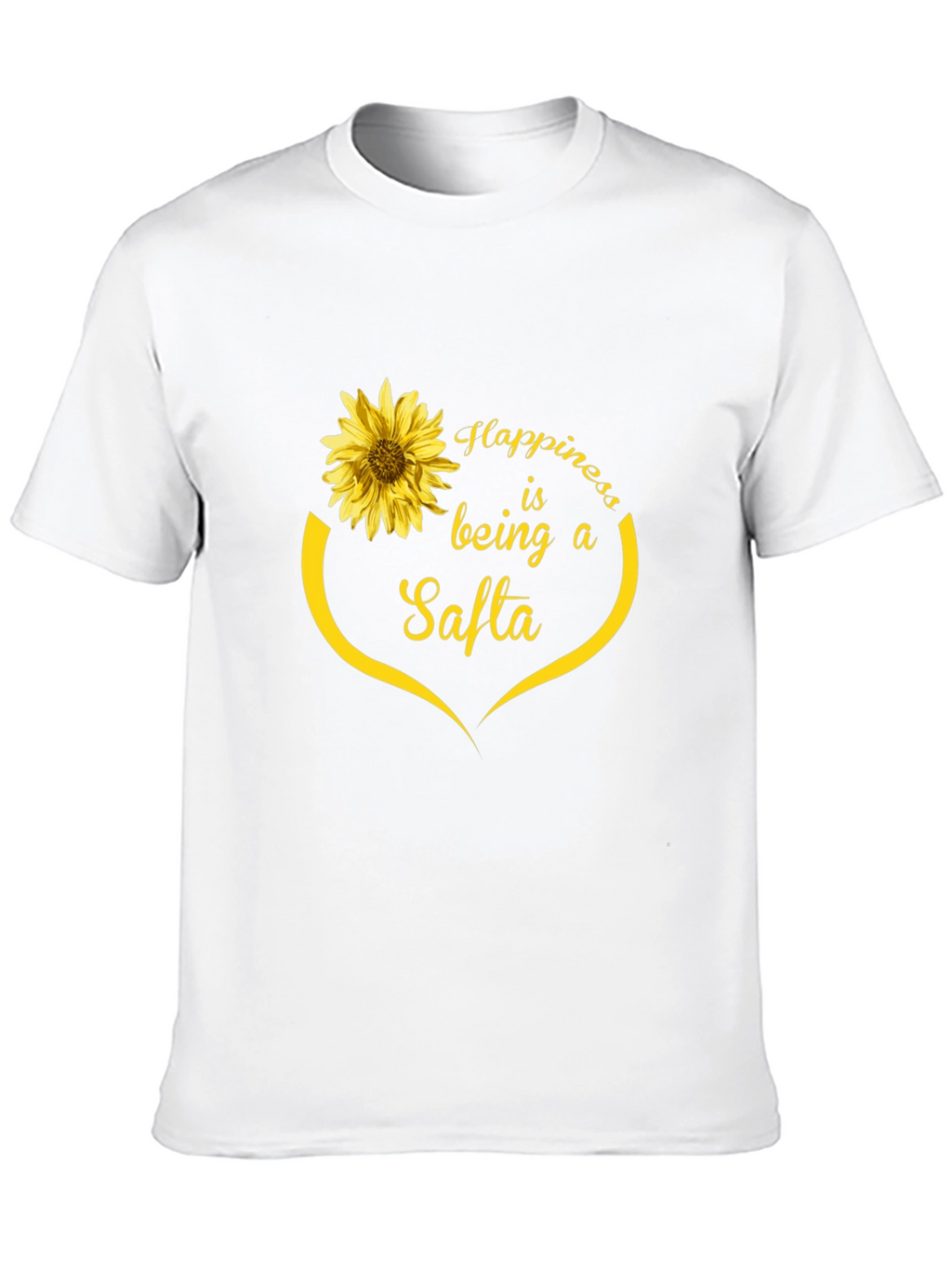 Sunflower Happiness Safta T-Shirt