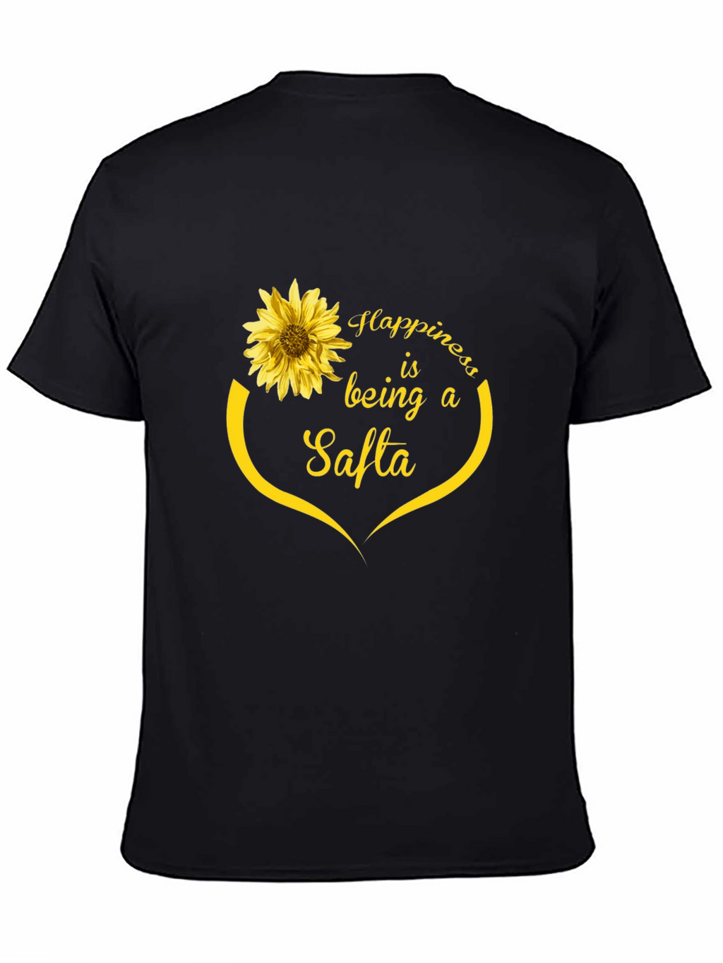 Sunflower Happiness Safta T-Shirt