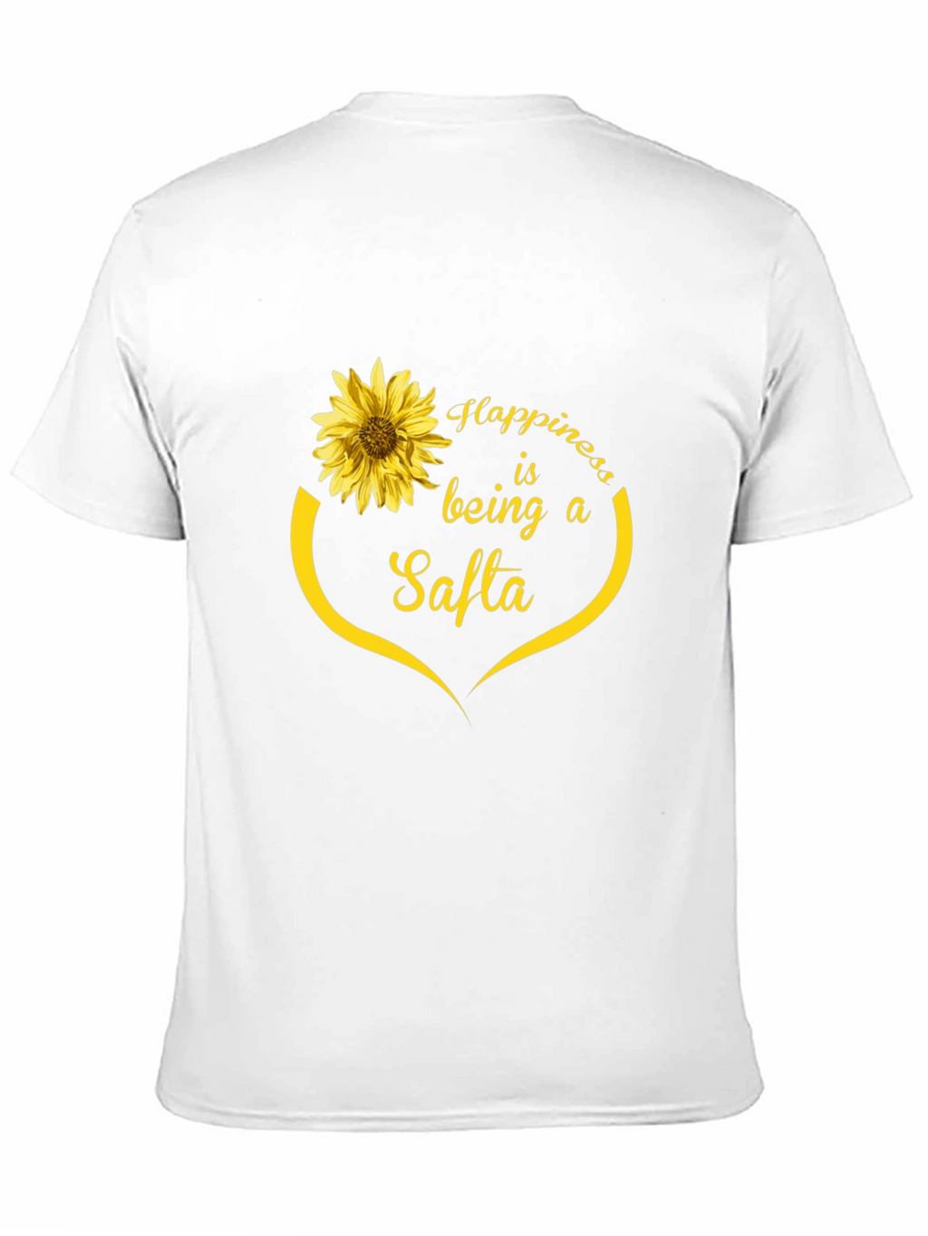 Sunflower Happiness Safta T-Shirt
