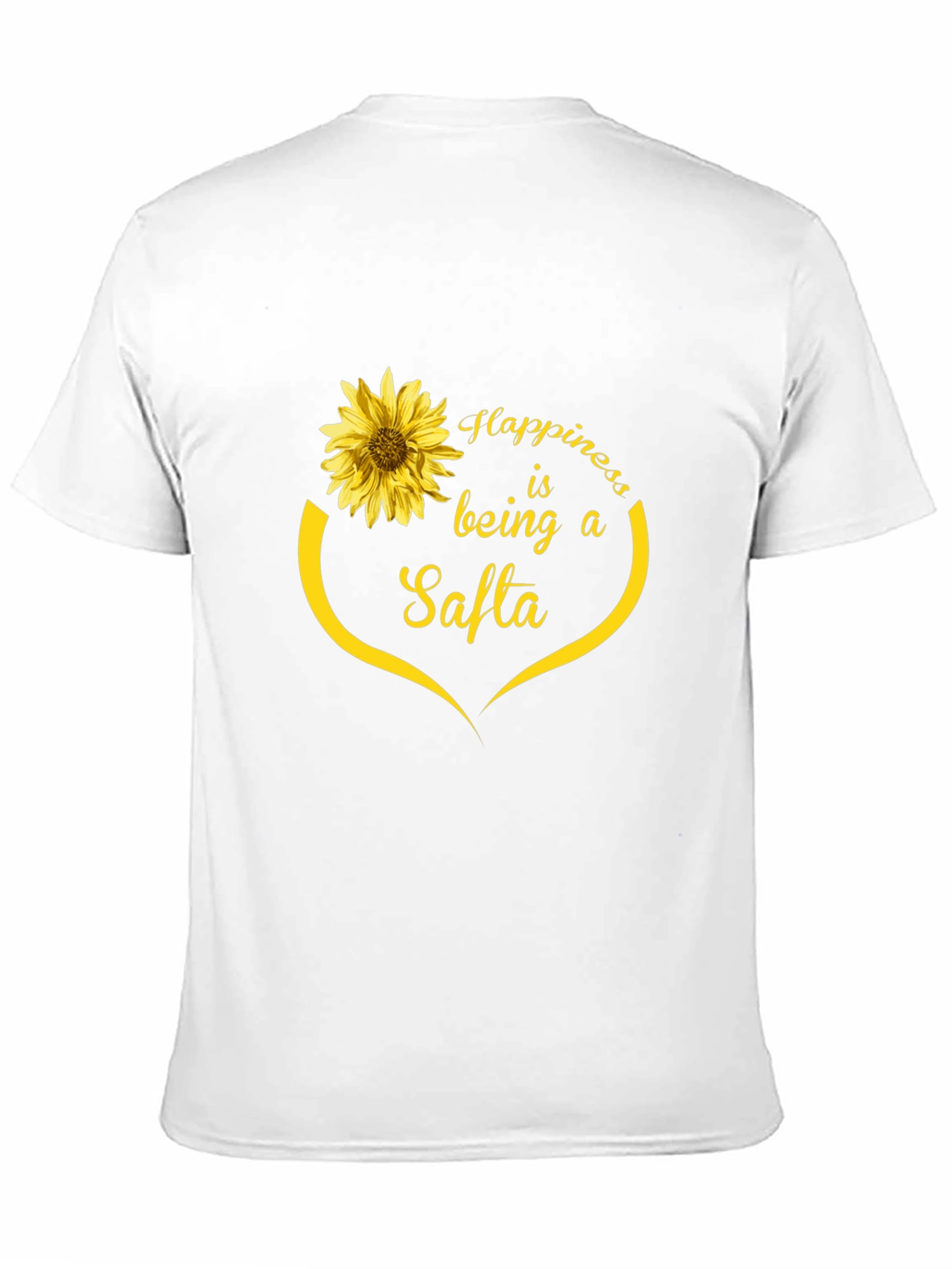 Sunflower Happiness Safta T-Shirt
