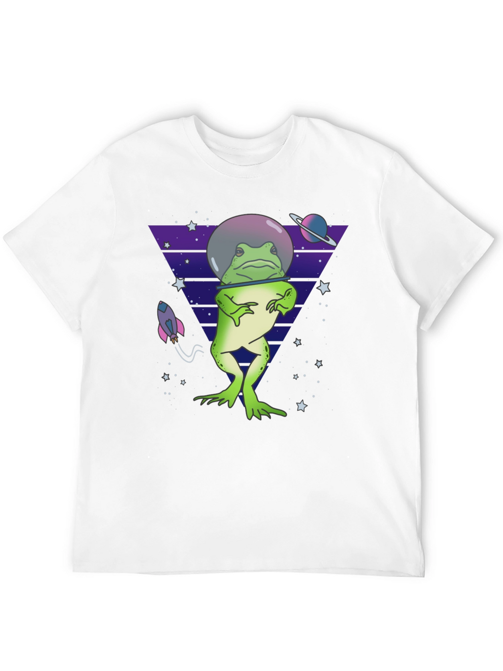 Space Frog T-Shirt - Quirky & Fun Design