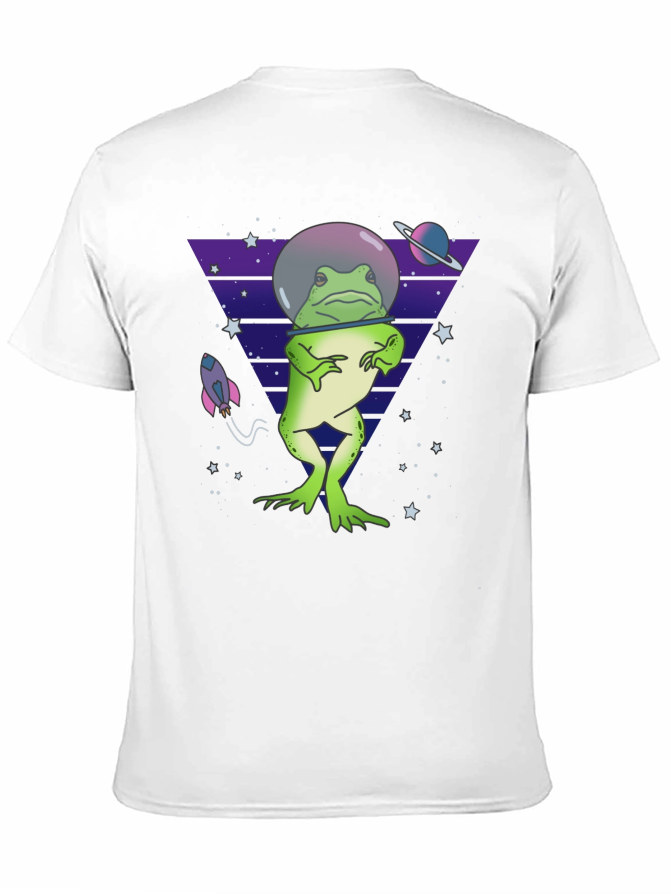 Space Frog T-Shirt - Quirky & Fun Design