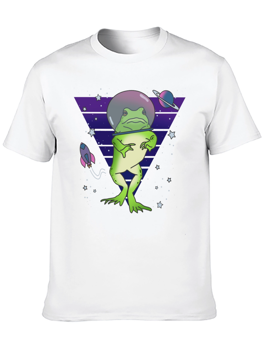 Space Frog T-Shirt - Quirky & Fun Design