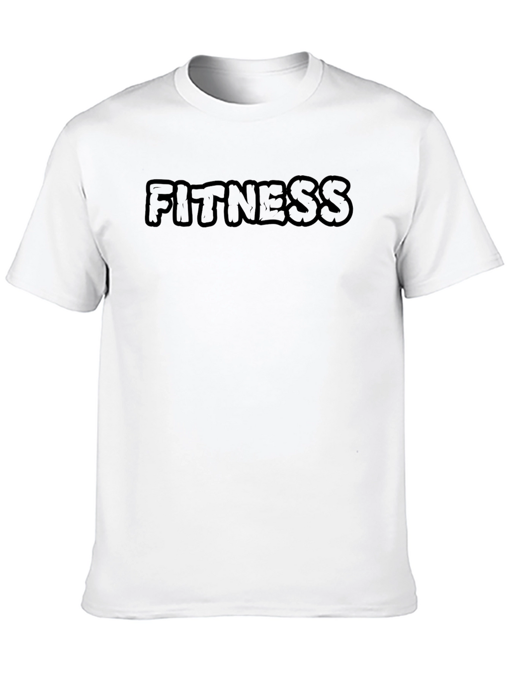 Fitness Graphic T-Shirt - Black Gym Tee