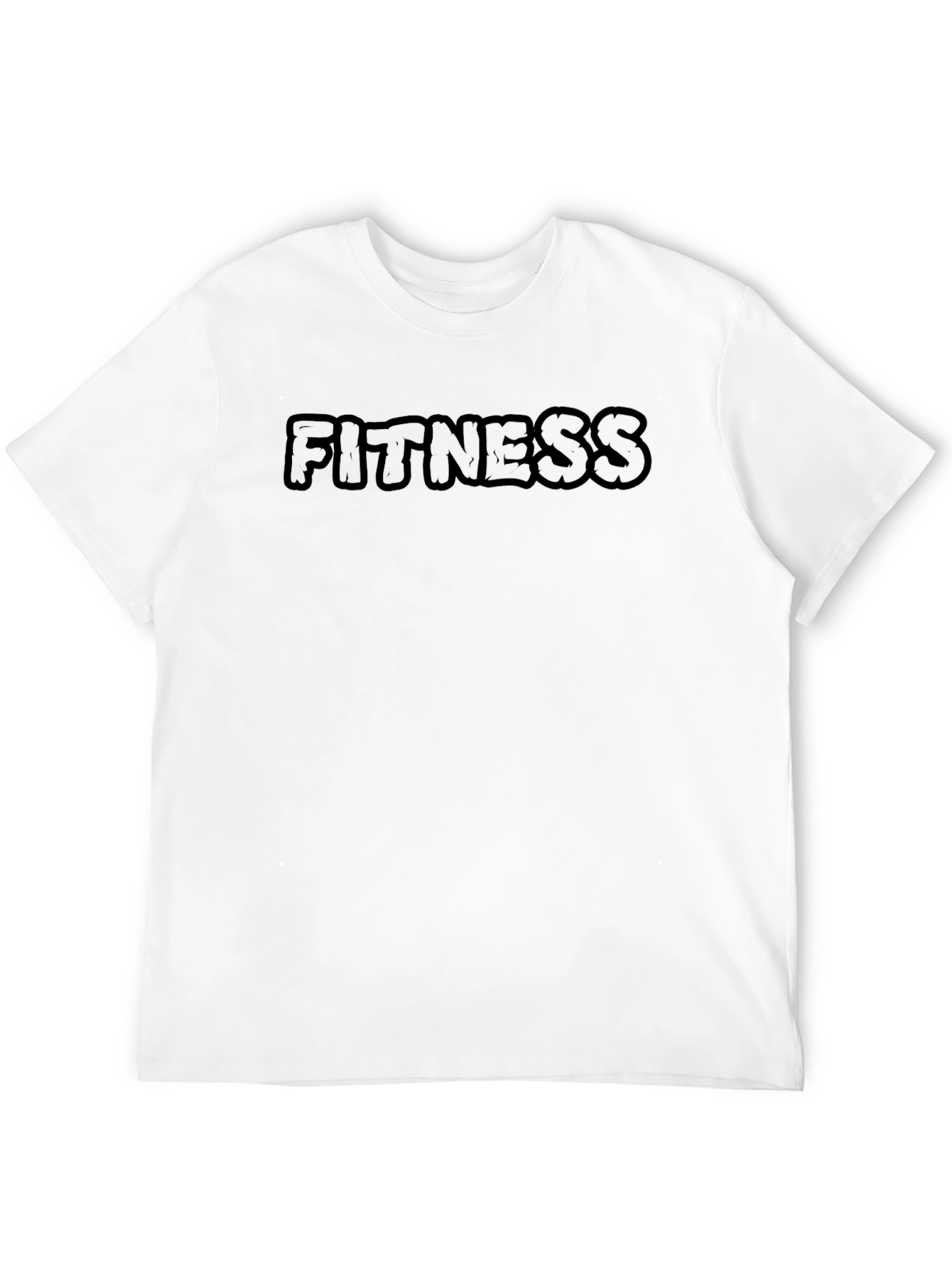 Fitness Graphic T-Shirt - Black Gym Tee