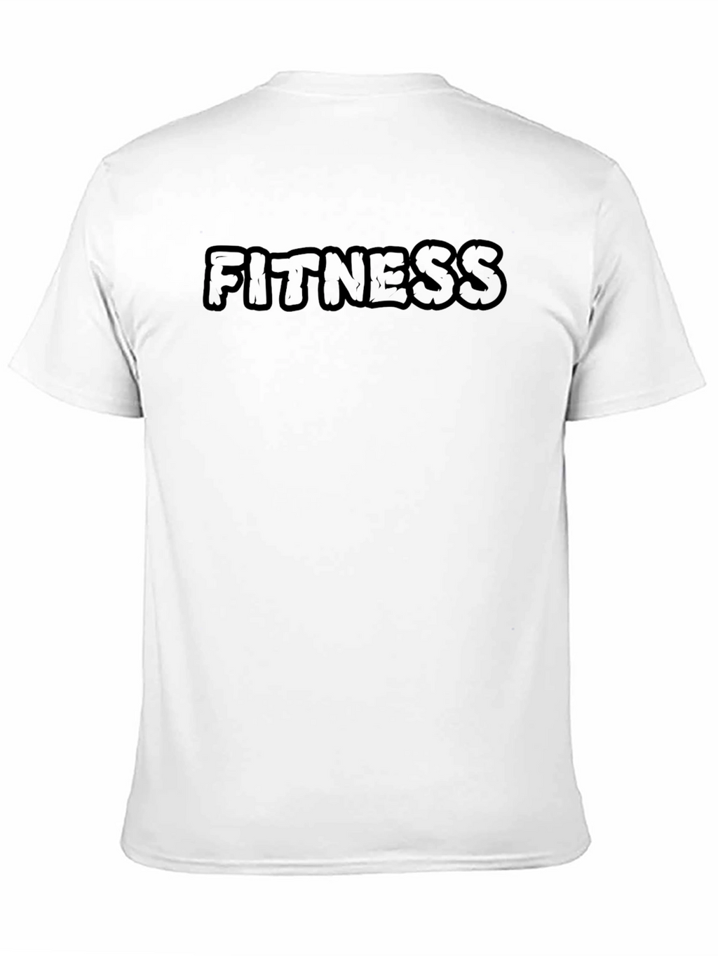 Fitness Graphic T-Shirt - Black Gym Tee