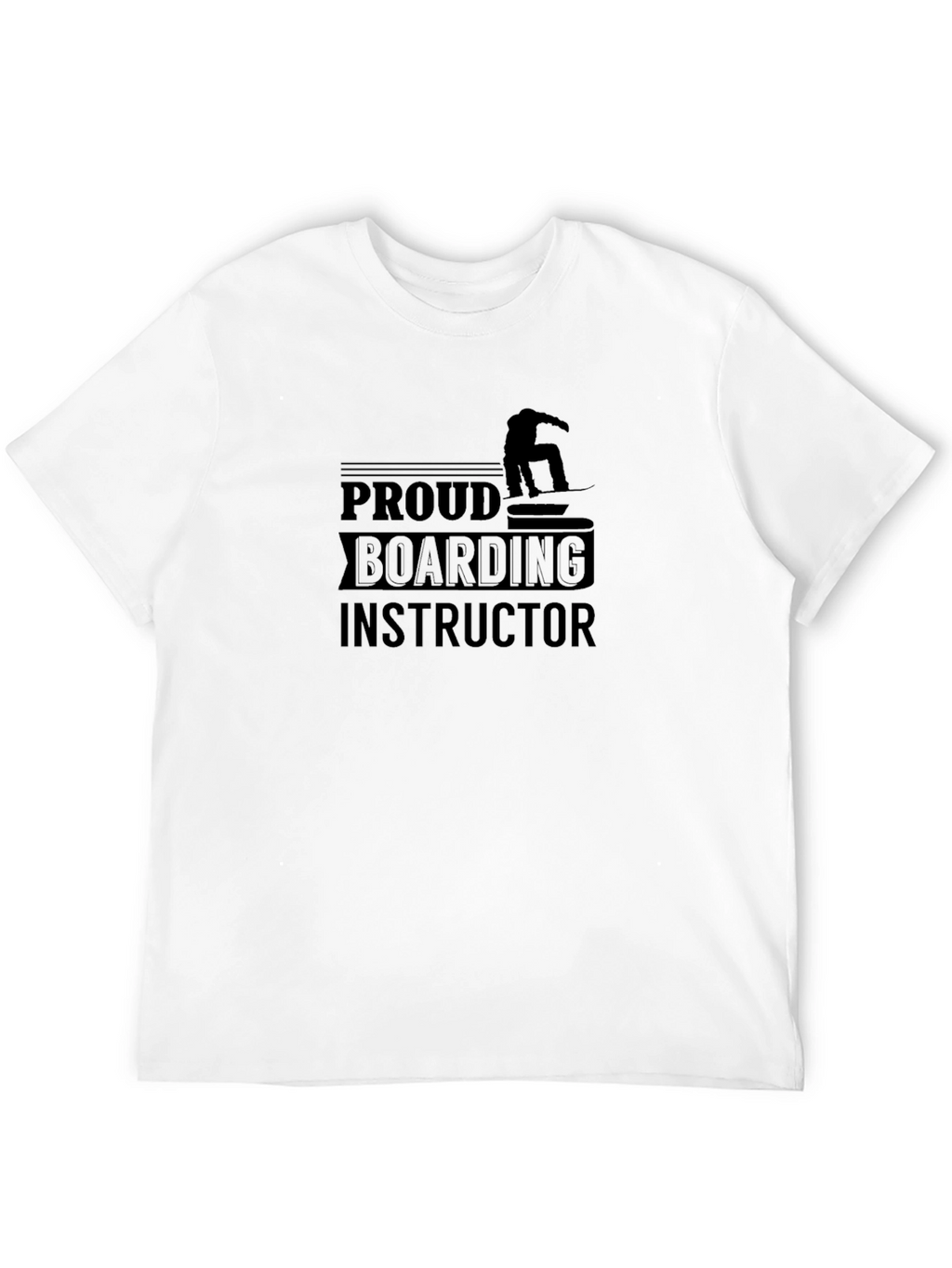 Proud Boarding Instructor T-Shirt - Snowboard Design