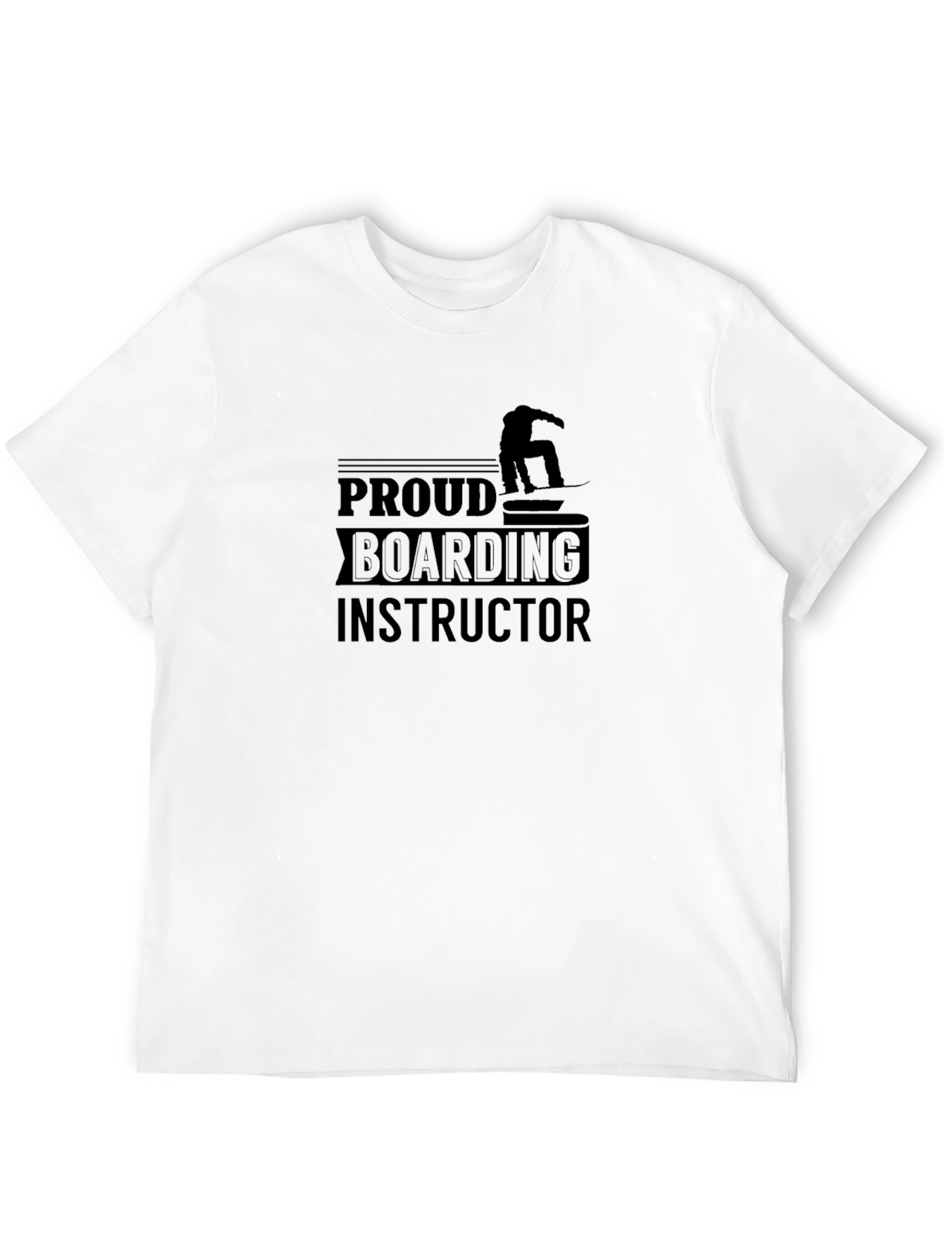 Proud Boarding Instructor T-Shirt - Snowboard Design
