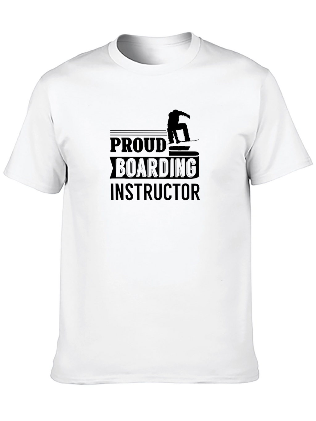 Proud Boarding Instructor T-Shirt - Snowboard Design