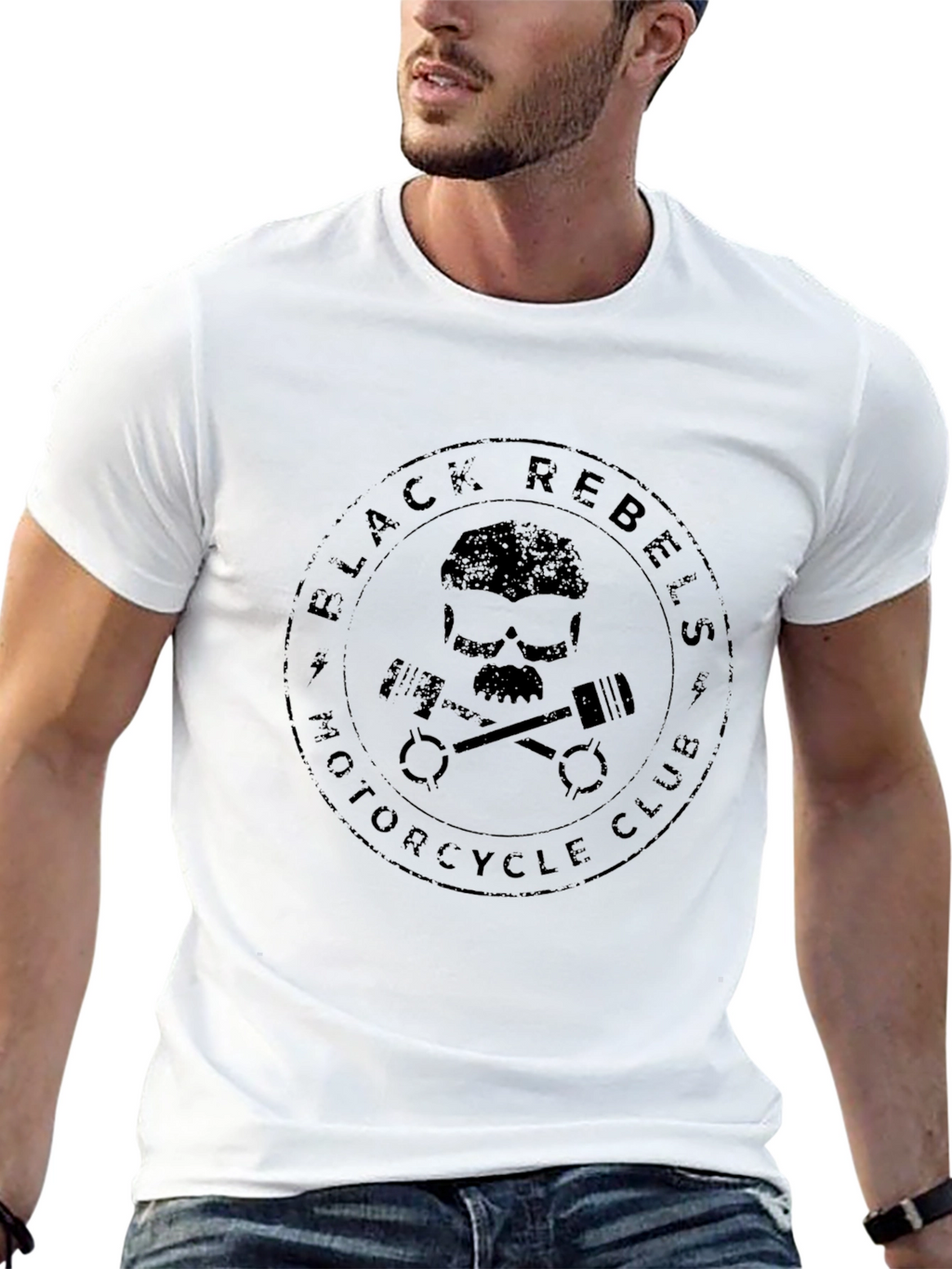 Black Rebels Motorcycle Club Graphic T-Shirt
