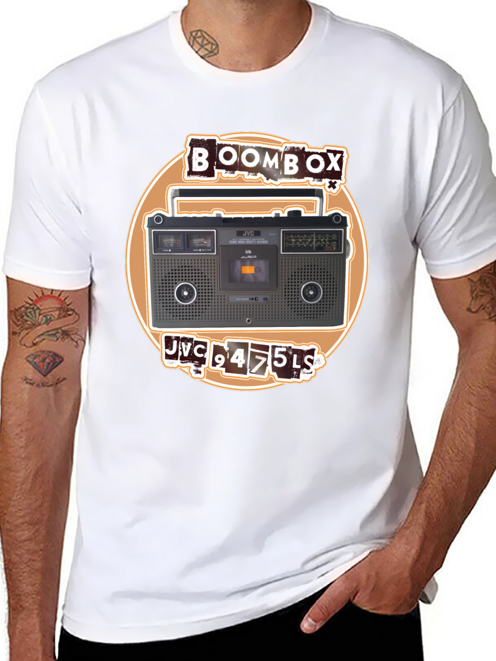 Boombox JVC G475LS T-Shirt