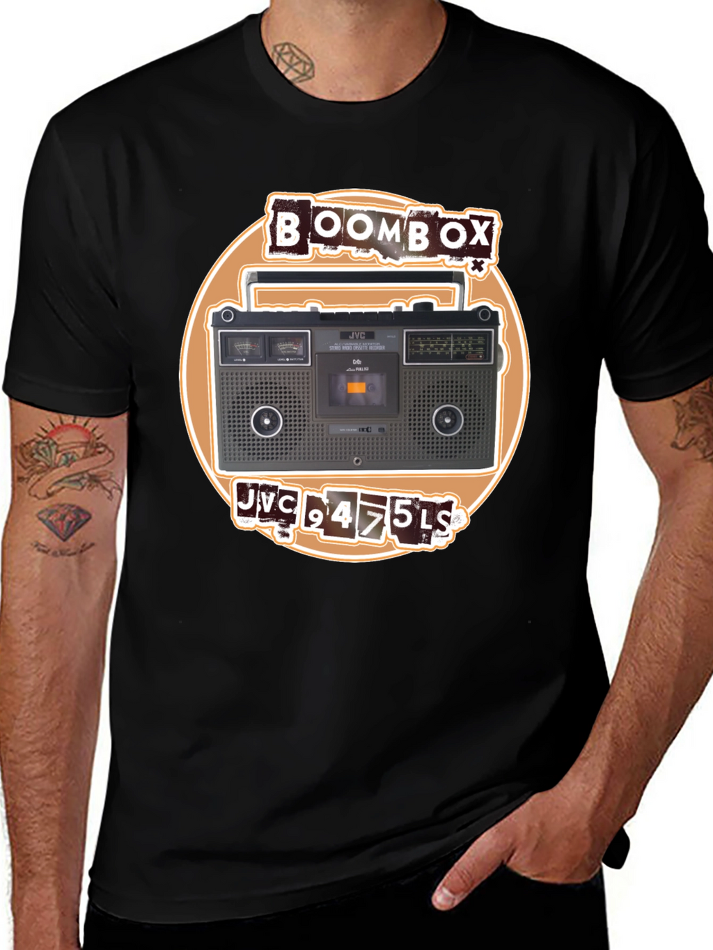 Boombox JVC G475LS T-Shirt