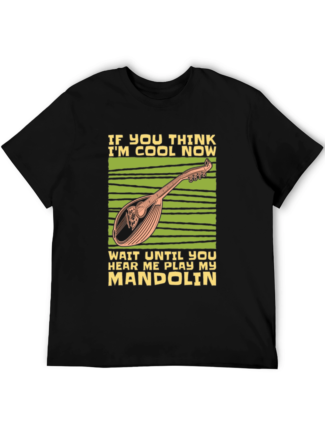 Cool Mandolin Player T-Shirt