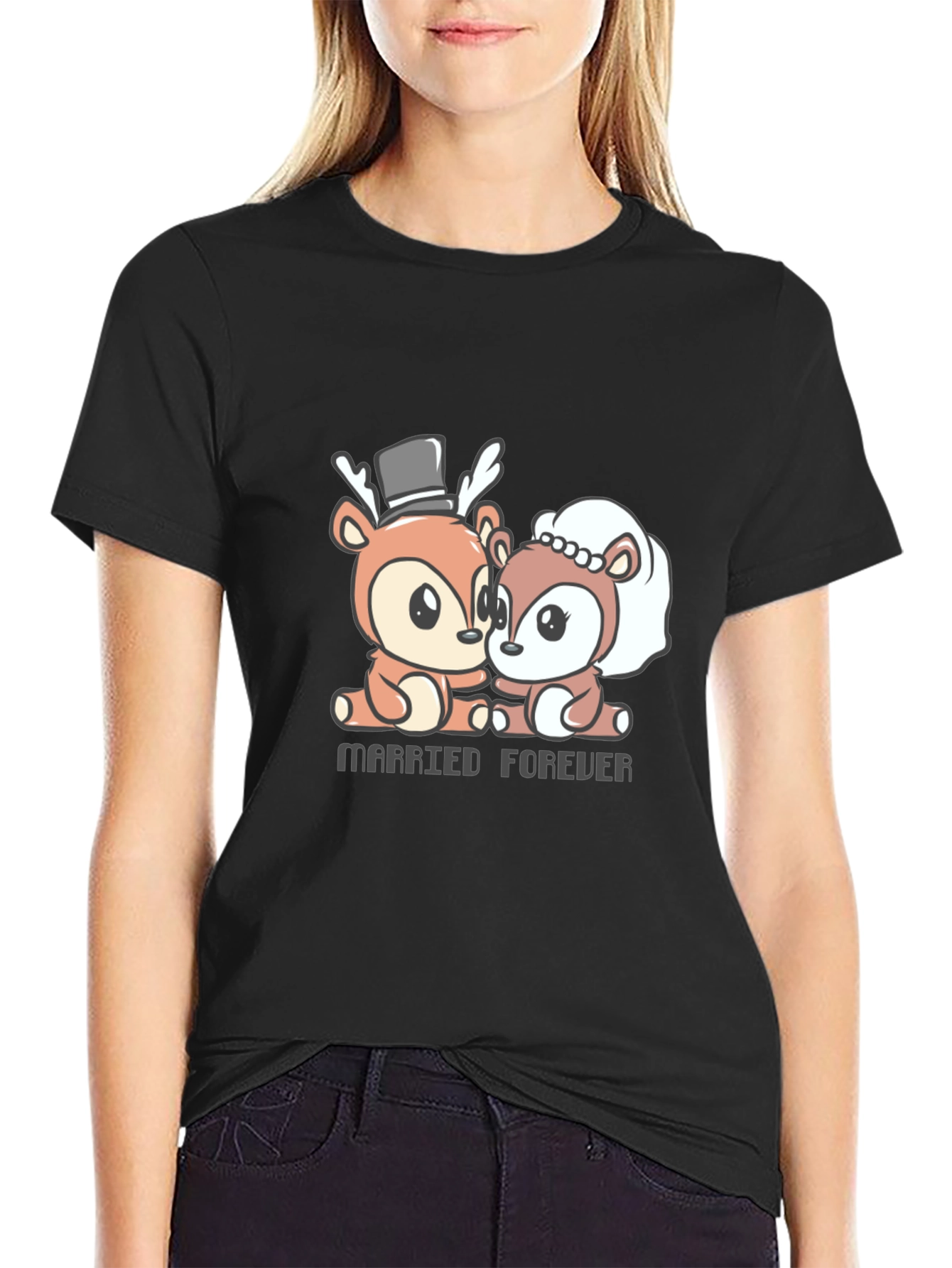 Married Forever Deer T-Shirt
