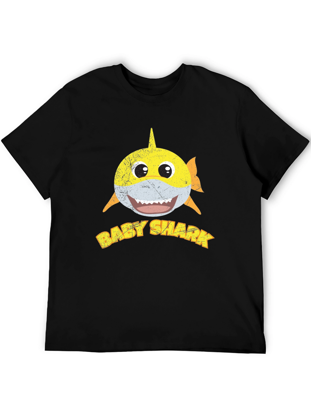 Baby Shark Graphic Print Mens T-Shirt